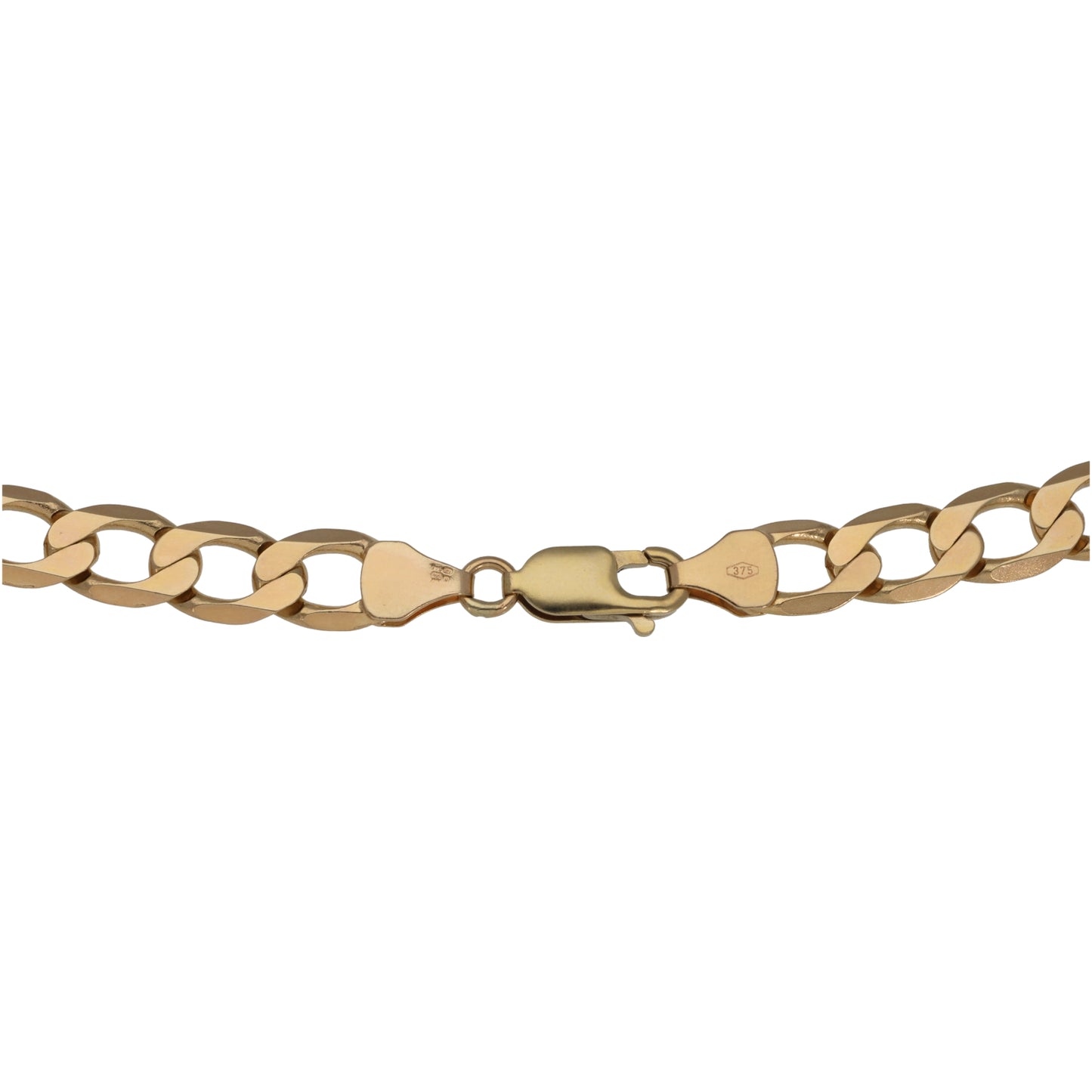 9ct Gold Curb Chain 20"