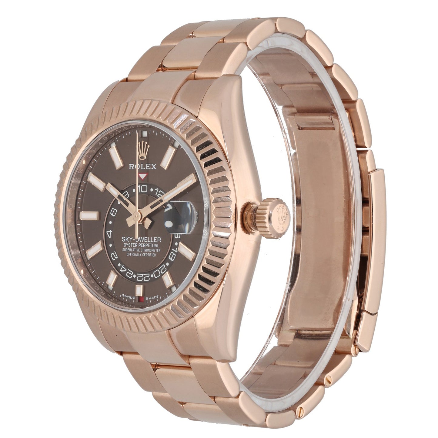Rolex Sky Dweller 336935 42mm Rose Gold Watch