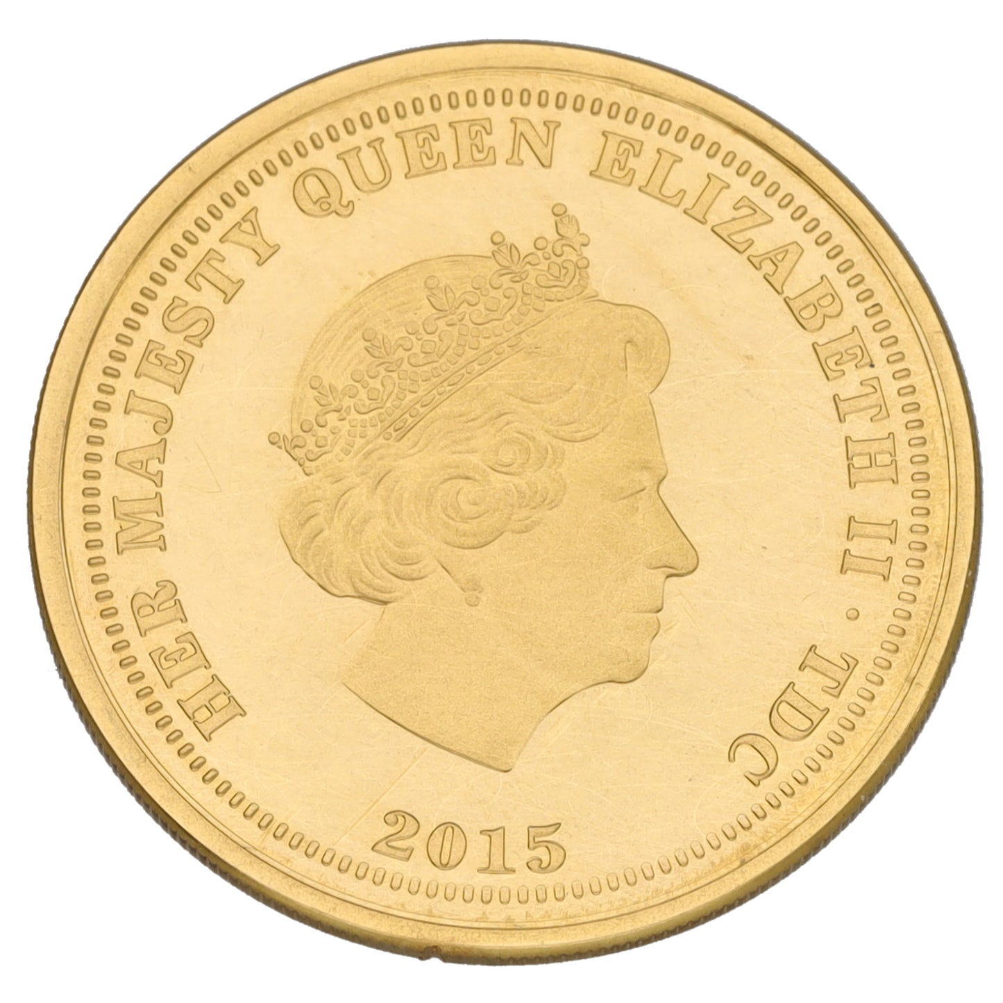 22ct Gold Sir Winston Churchill One Pound Coin 2015