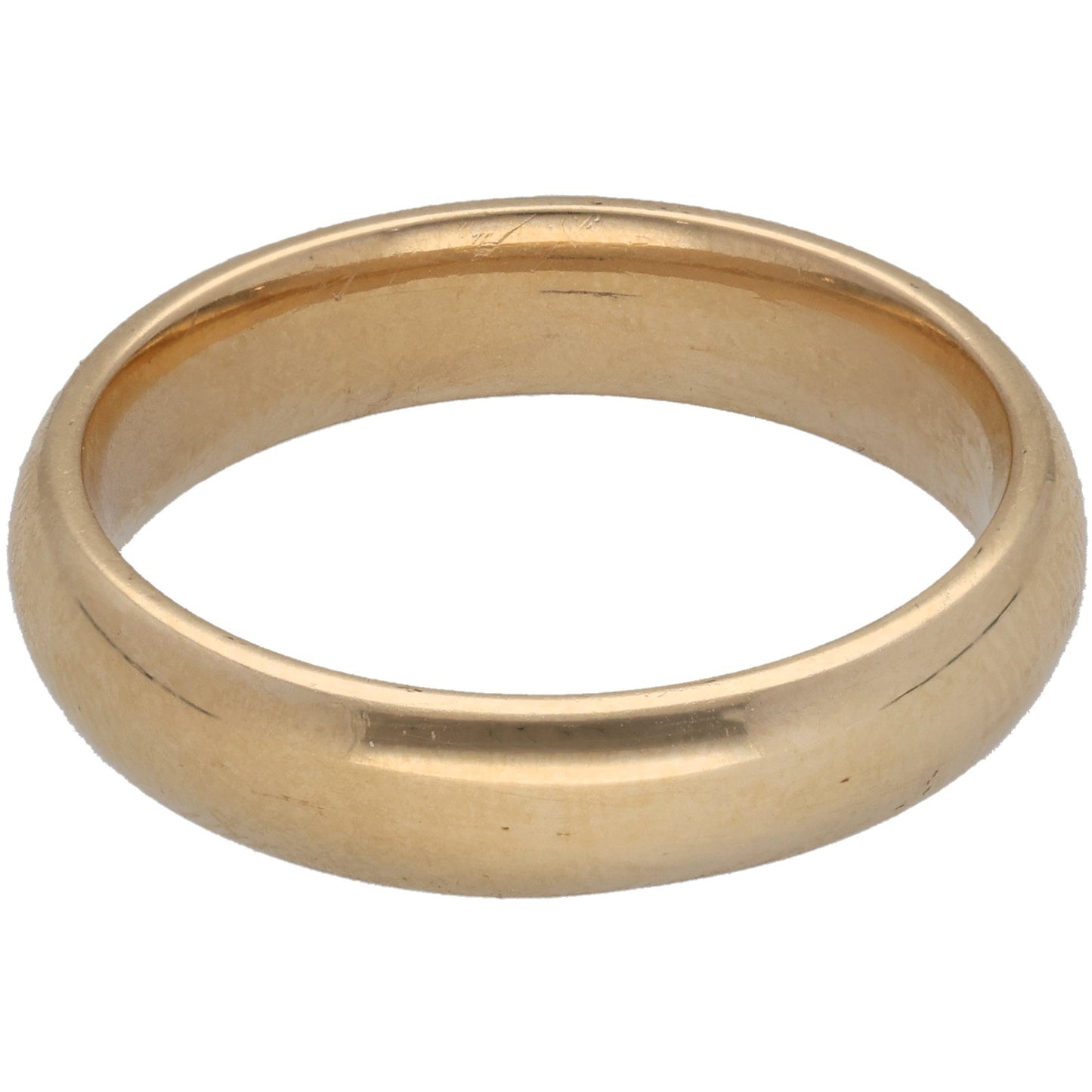 9ct Gold Plain Wedding Ring Size V