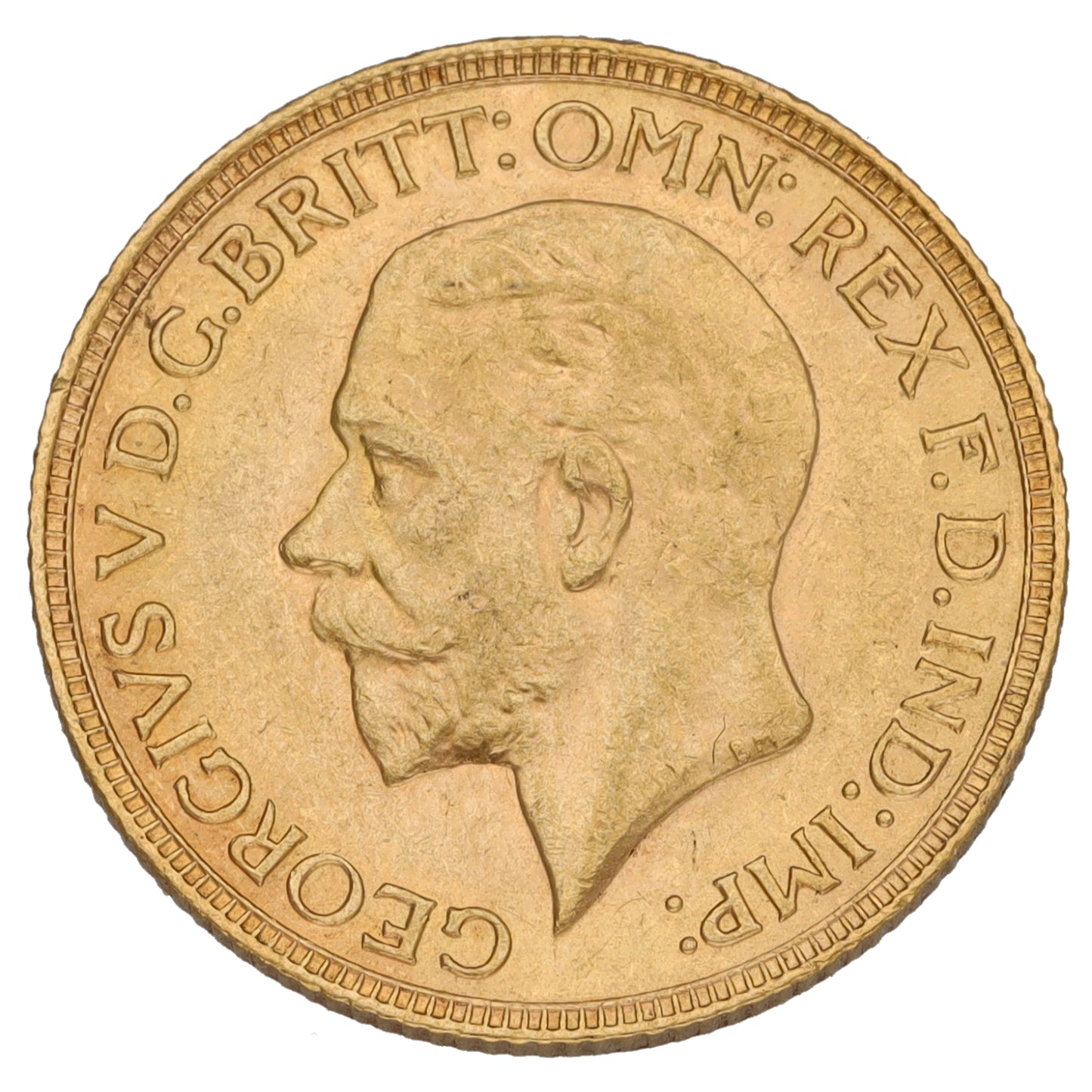 22ct Gold King George V Full Sovereign Coin 1931