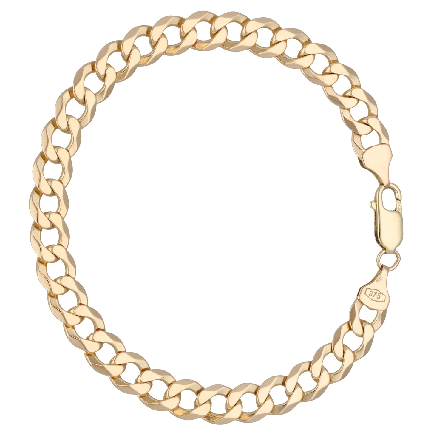 9ct Gold Curb Bracelet