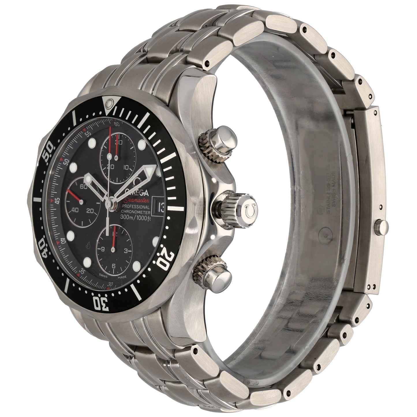 Omega Seamaster 42mm Stainless Steel Watch