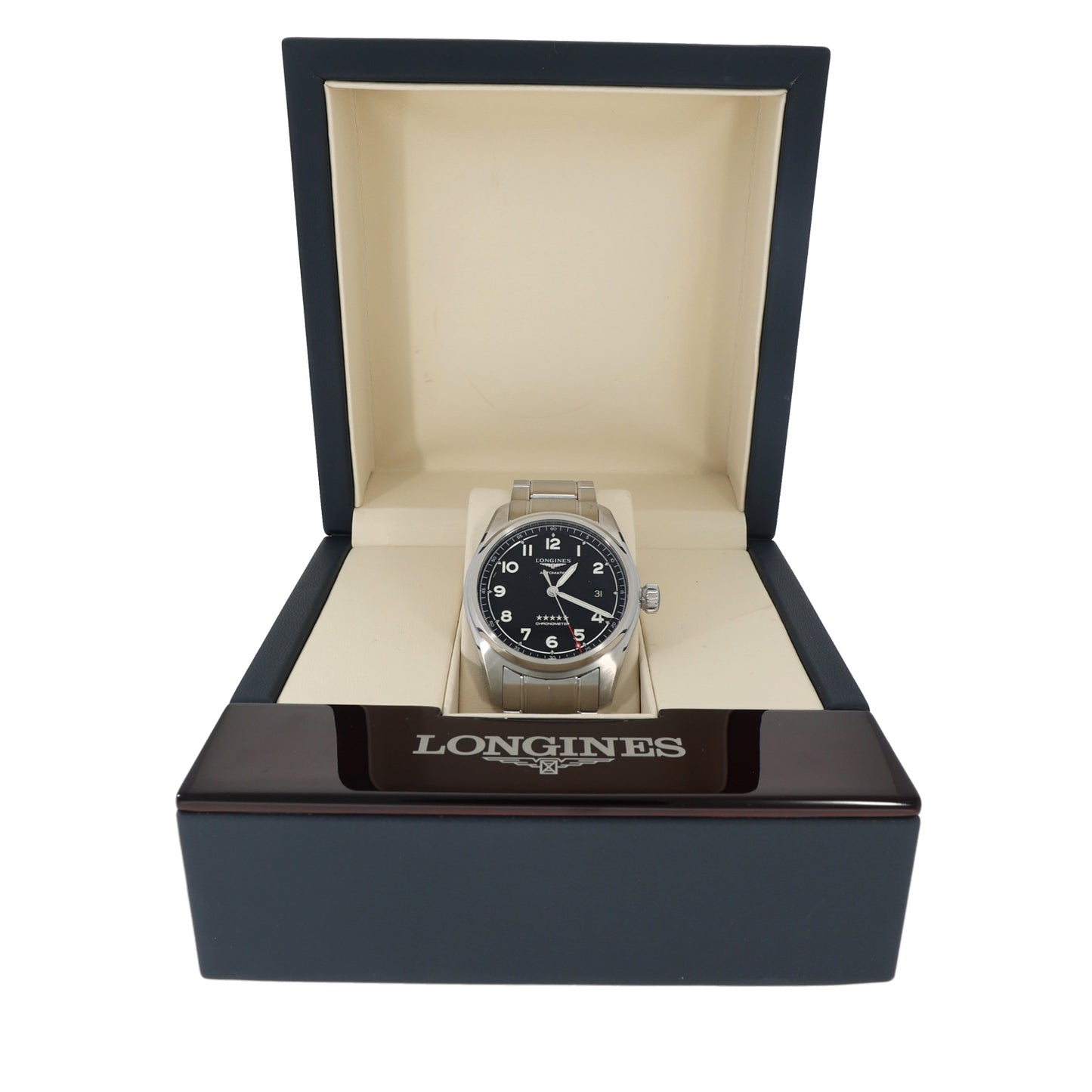 Longines Spirit L3.810.4 40mm Stainless Steel Watch