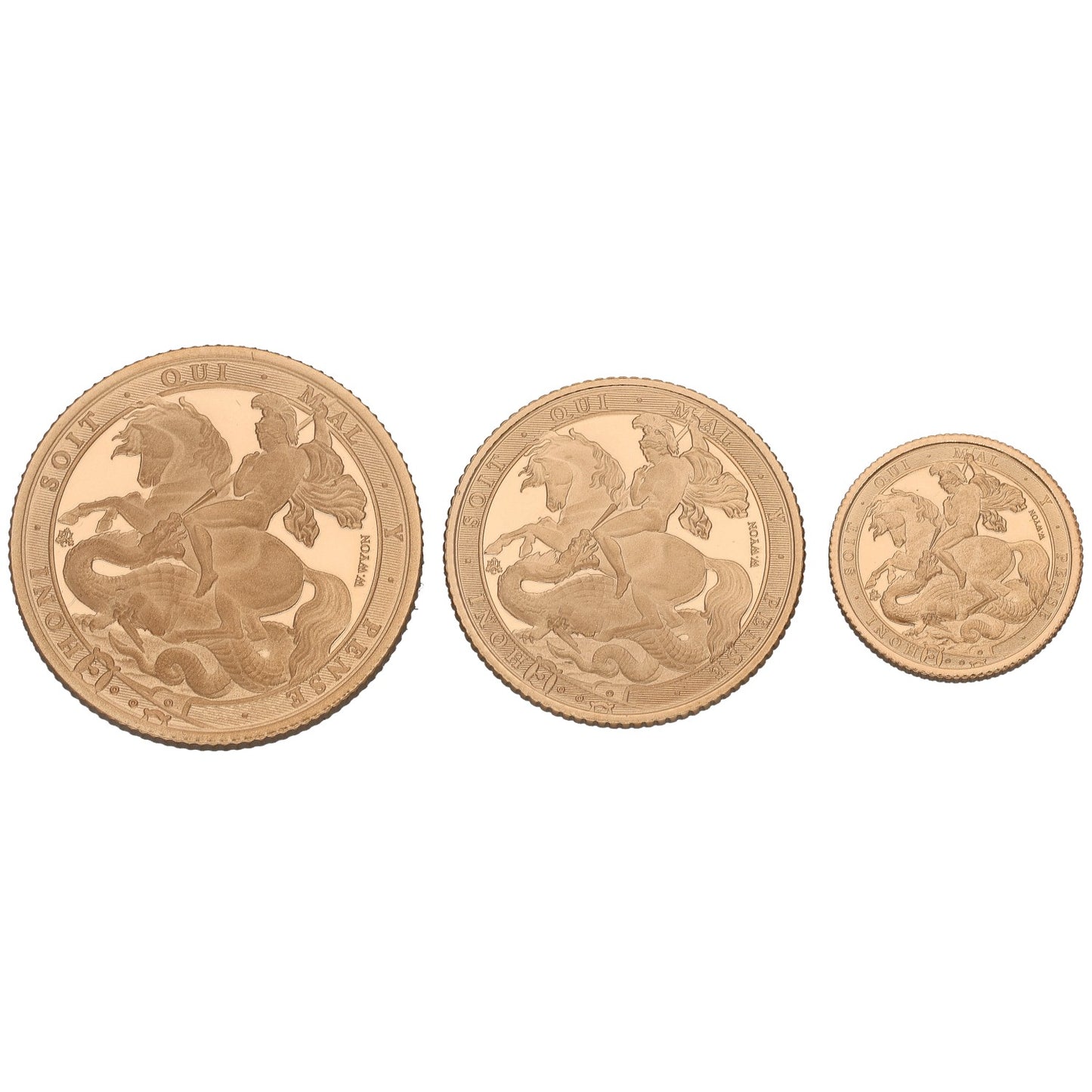 22ct Gold East India Company Sovereign Coin Set 2025