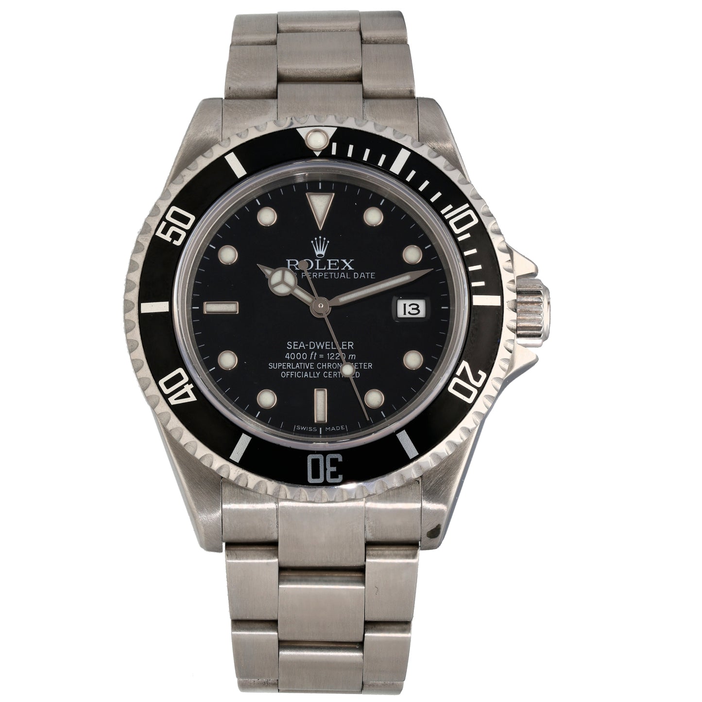 Rolex Sea Dweller 16600 40mm Stainless Steel Watch