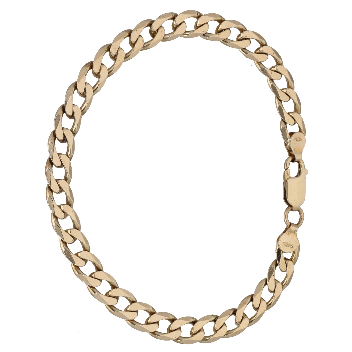 9ct Gold Curb Bracelet