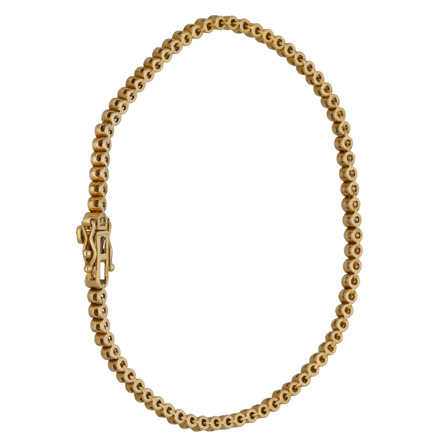 9ct Gold 1.50ct Diamond Line/Tennis Bracelet