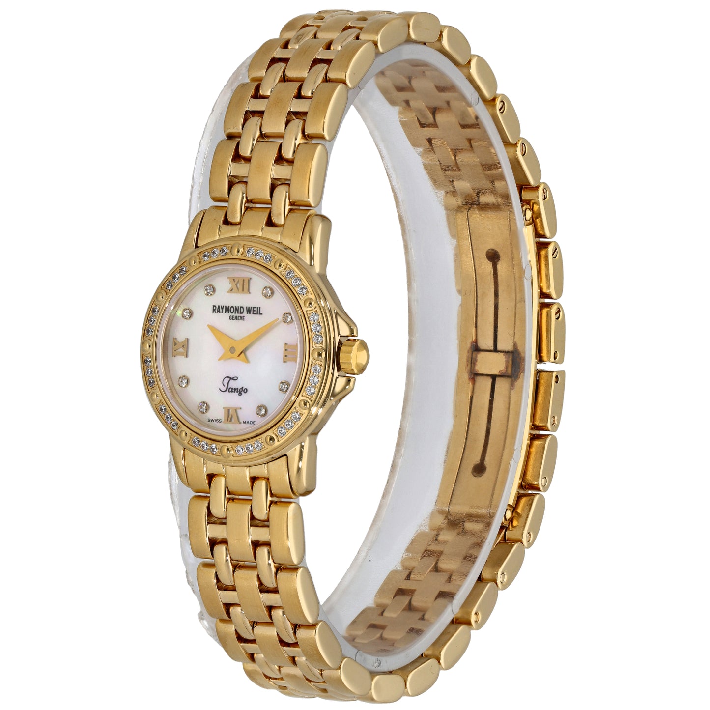 Raymond Weil Tango 5860 23mm Gold Plated Watch