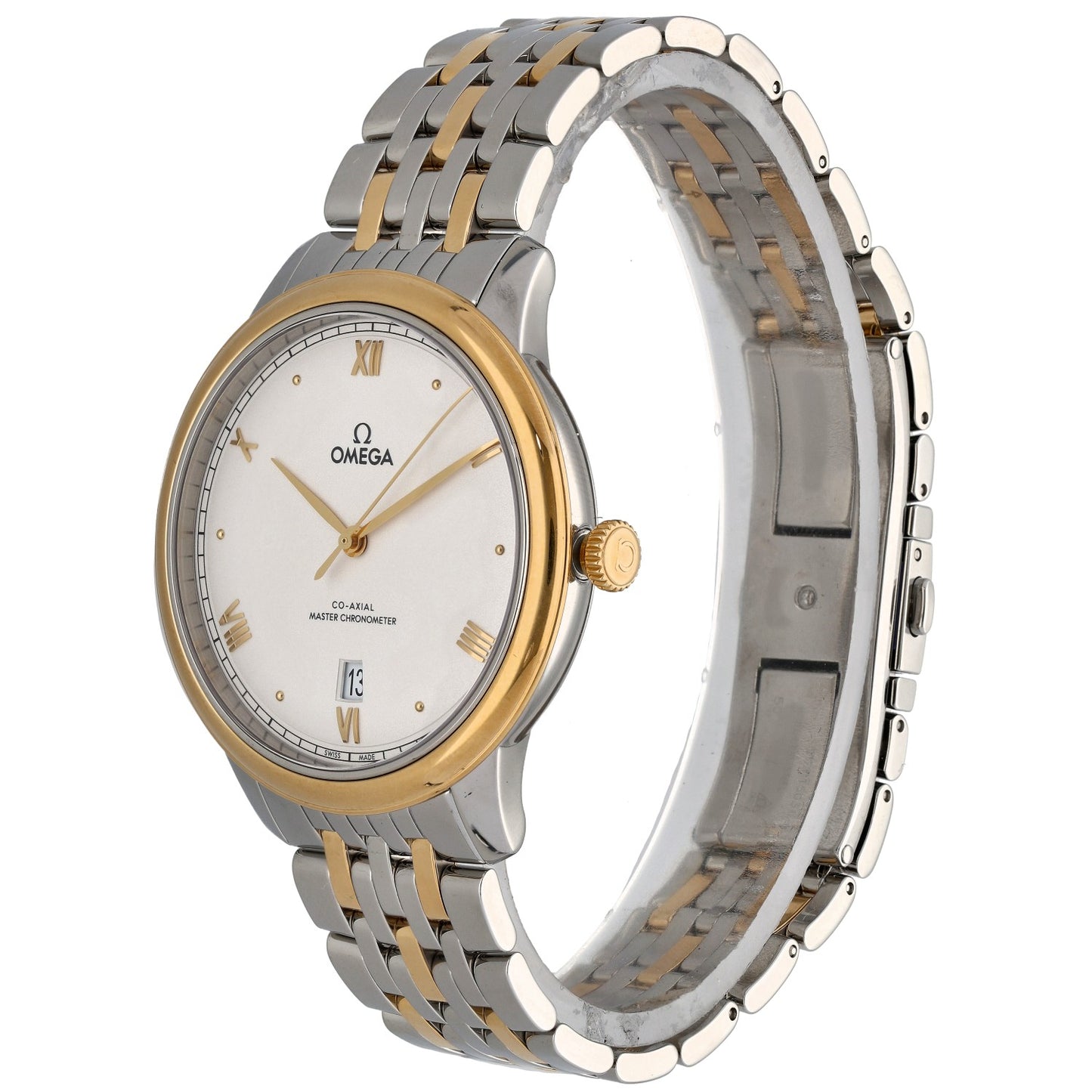 Omega De Ville Prestige 434.20.40.20.02.002 40mm Bi-Colour Watch (Ex-Display)