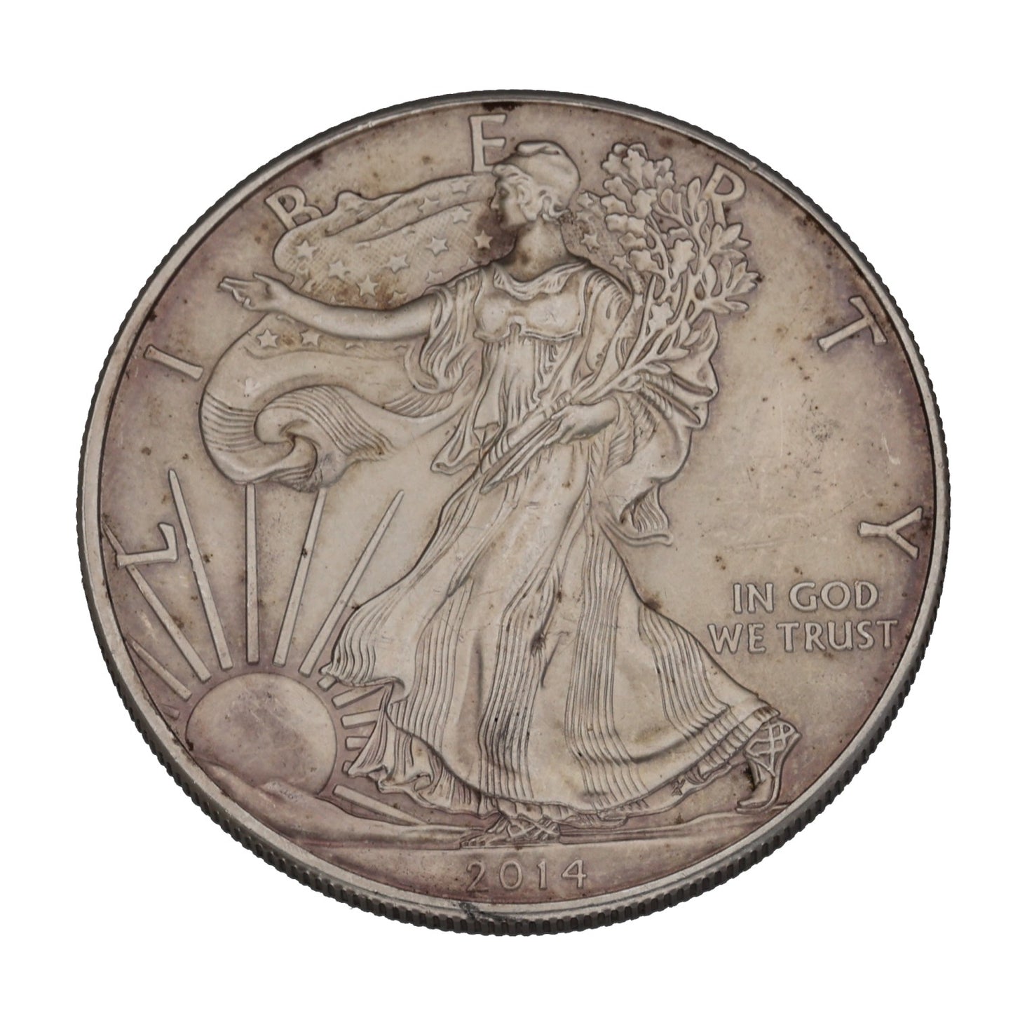 Fine Silver USA Liberty 1 OZ Coin 2014