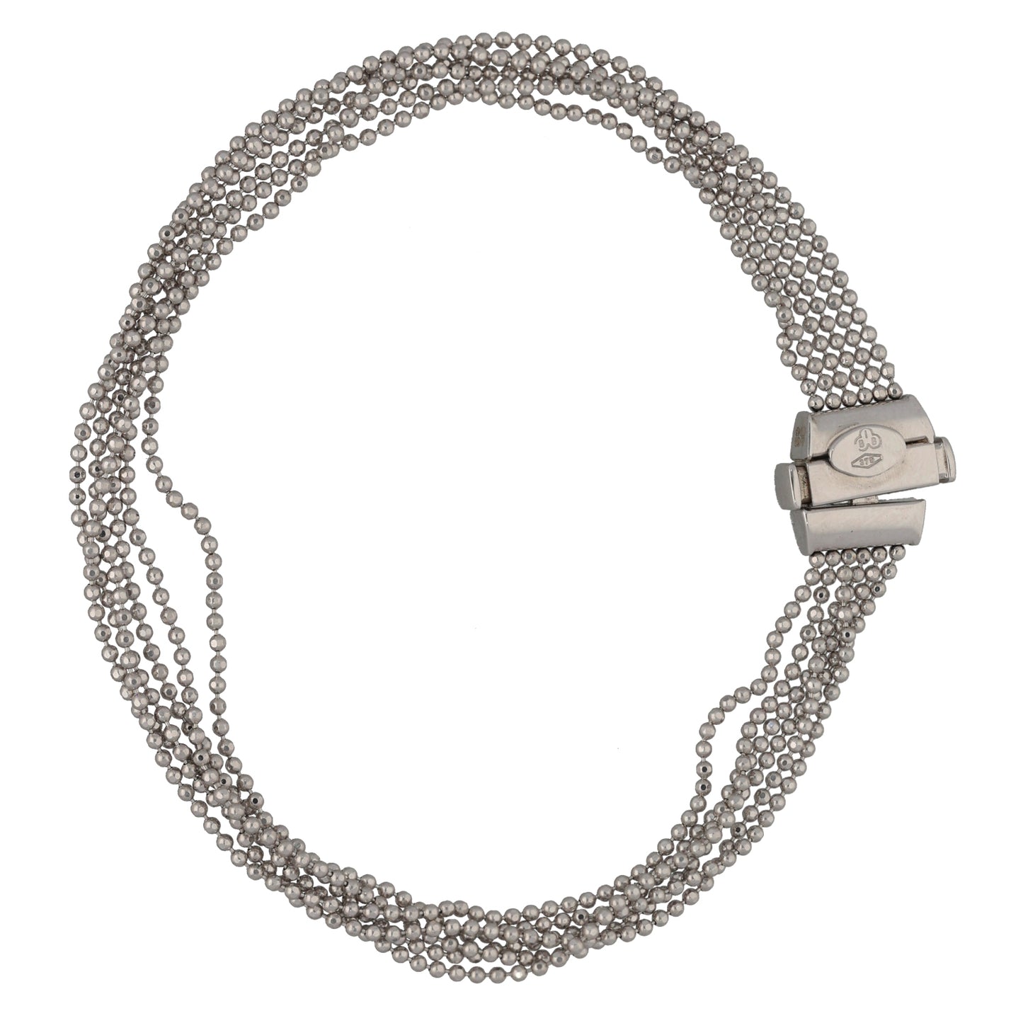 9ct White Gold Fancy Bracelet