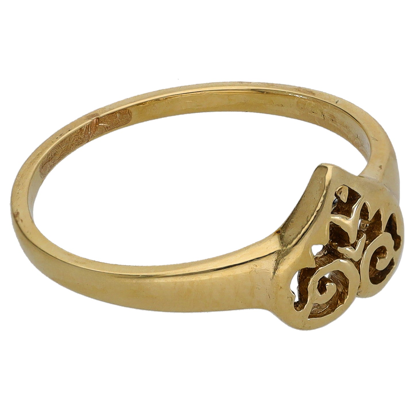 9ct Gold Alternative Ring Size N