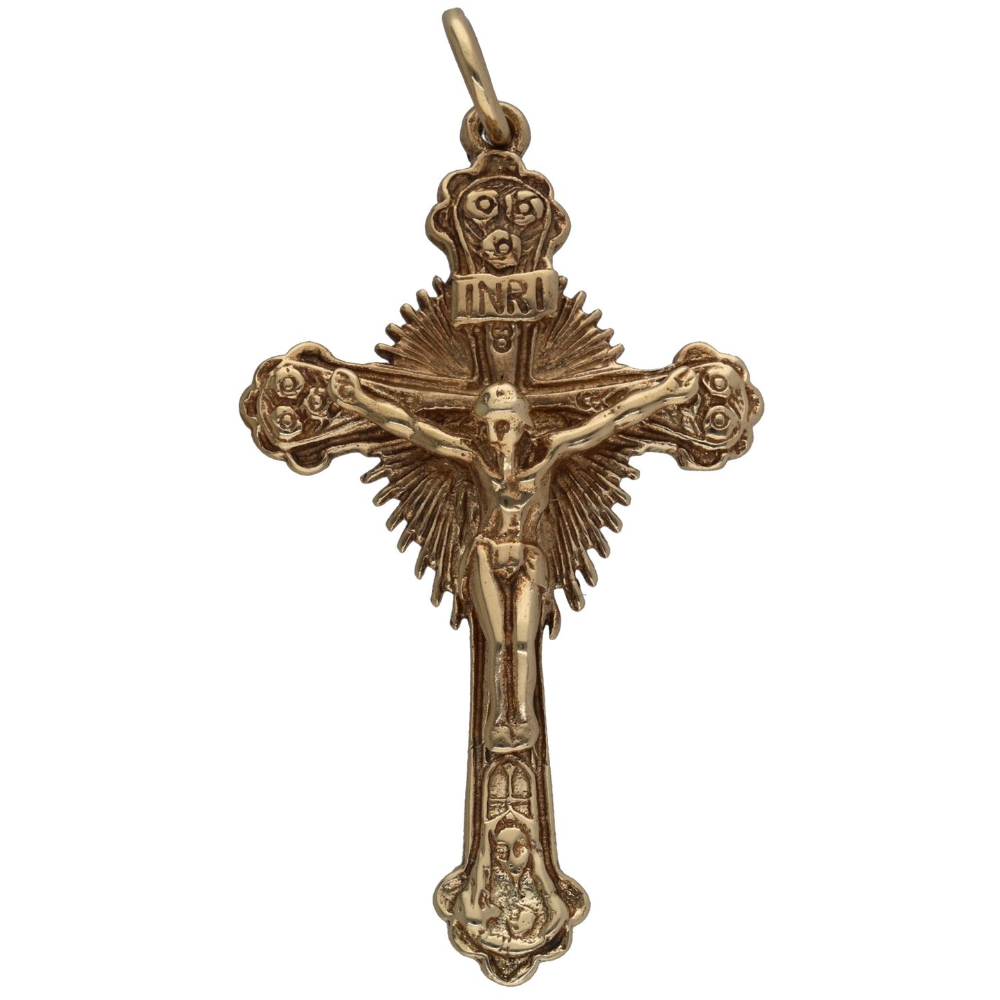 9ct Gold Crucifix Pendant