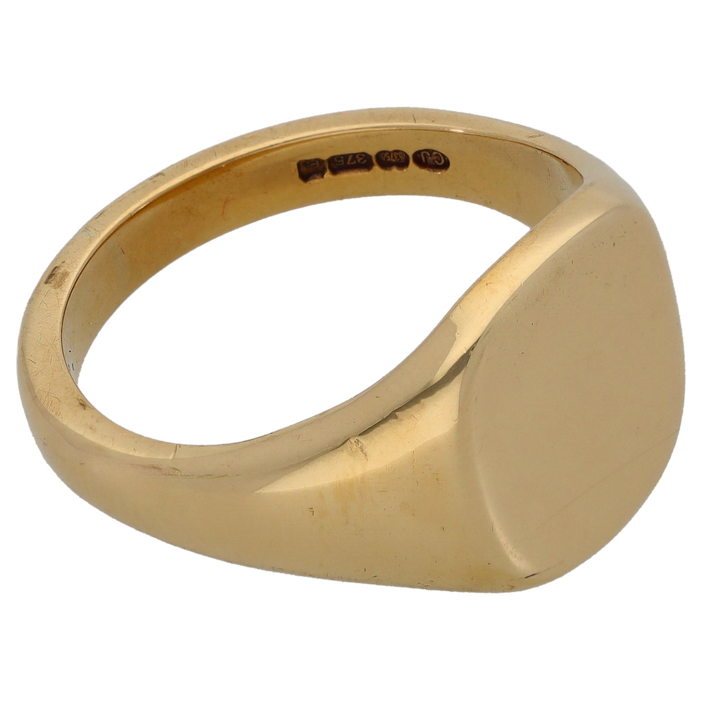 9ct Gold Signet Ring Size S
