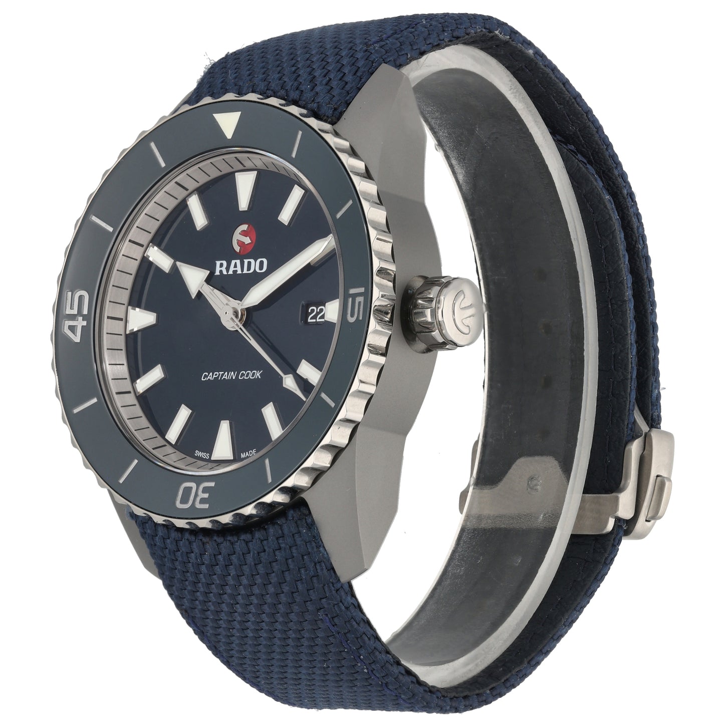 Rado Captain Cook 763.0501.3 45mm Titanium Watch