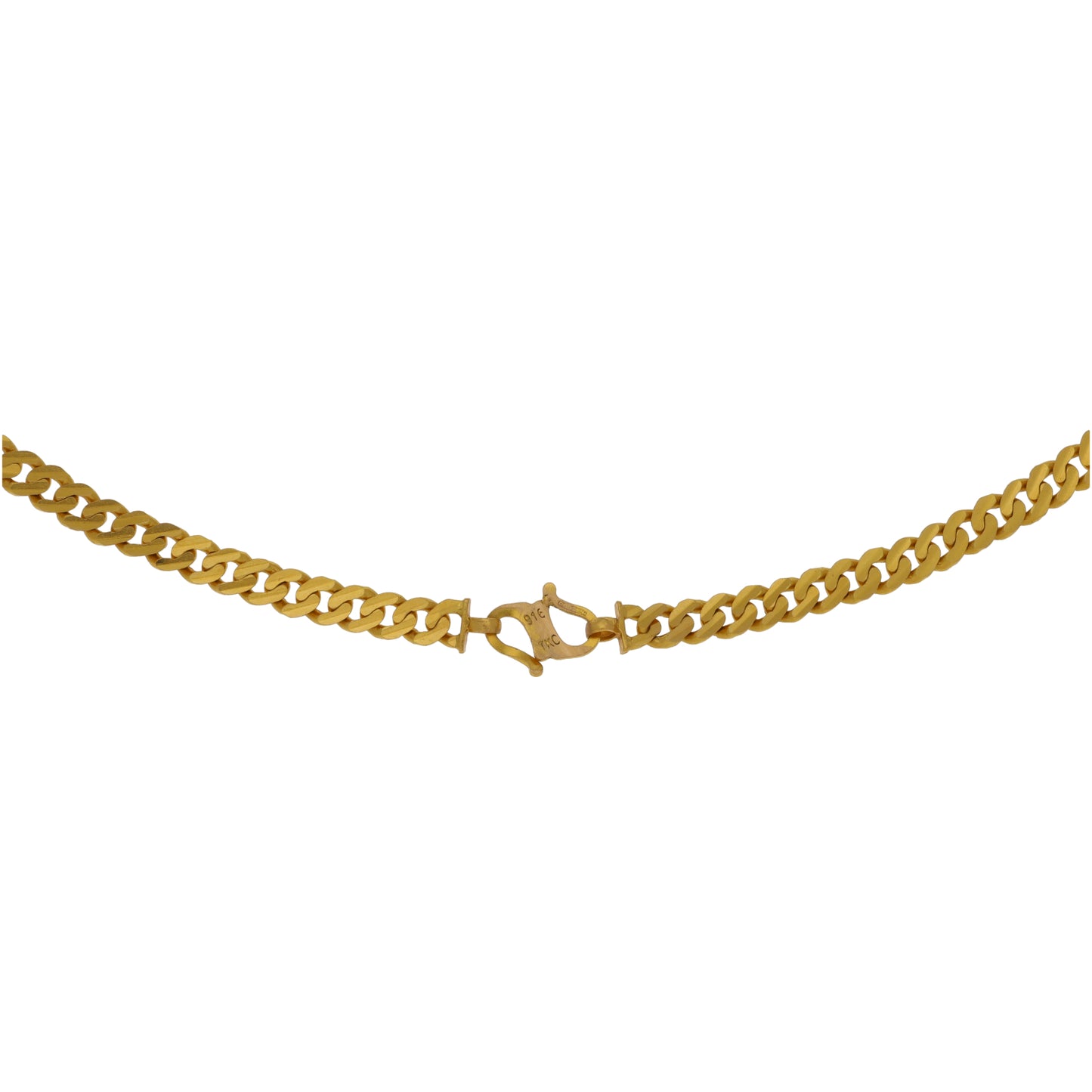 22ct Gold Curb Chain 24"