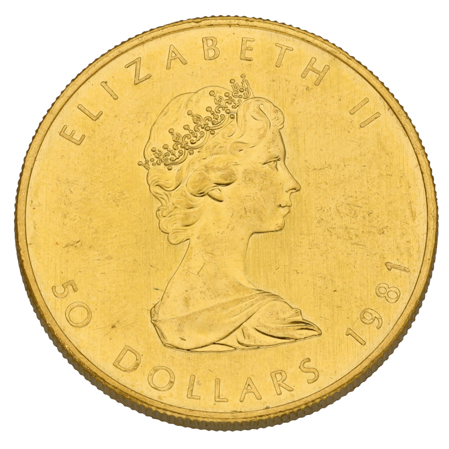 24ct Gold Canada Maple 1 OZ Coin 1981