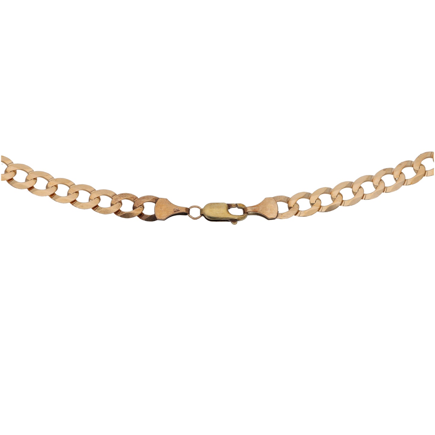 9ct Gold Curb Chain 20"