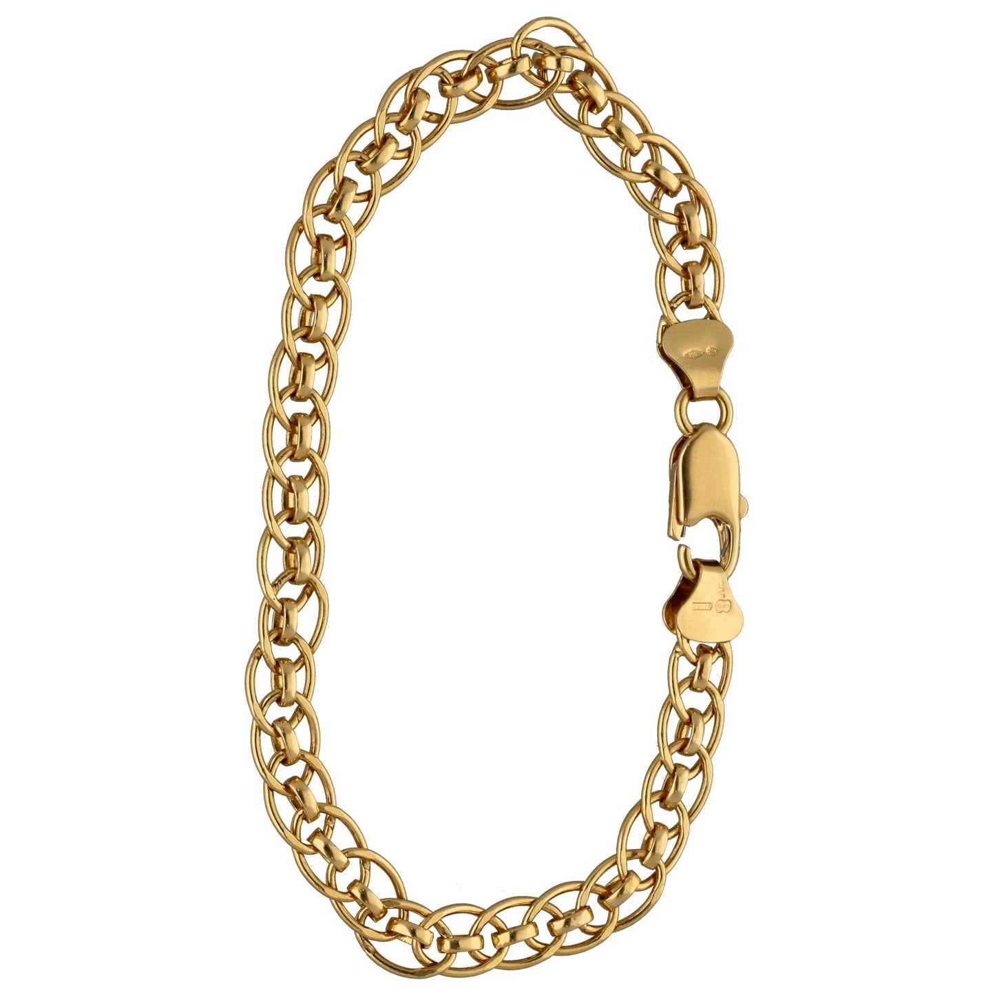 18ct Gold Alternative Rollerball Bracelet