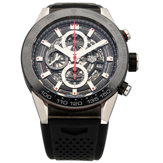 Tag Heuer Carrera CAR2A1Z-0 45mm PVD Stainless Steel Watch