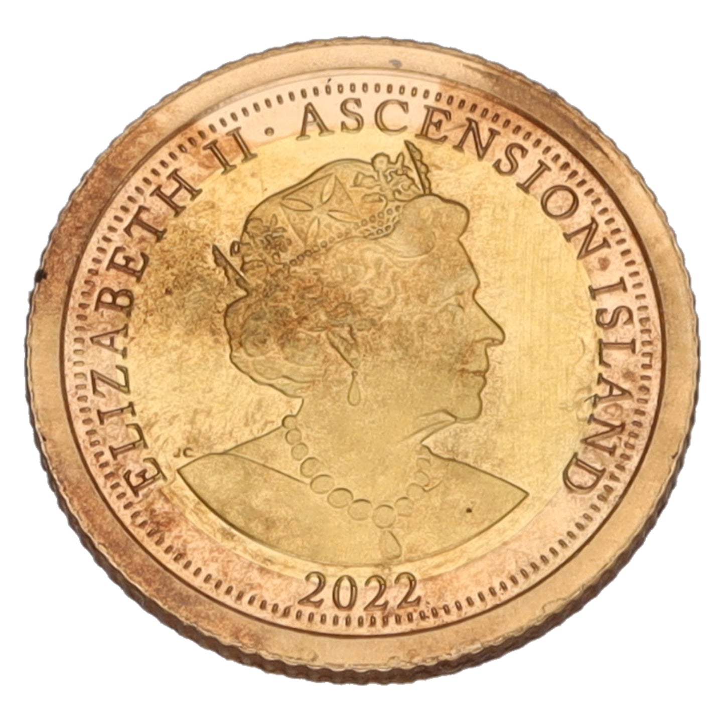 22ct Gold St George & Dragon Eighth Sovereign Coin 2022