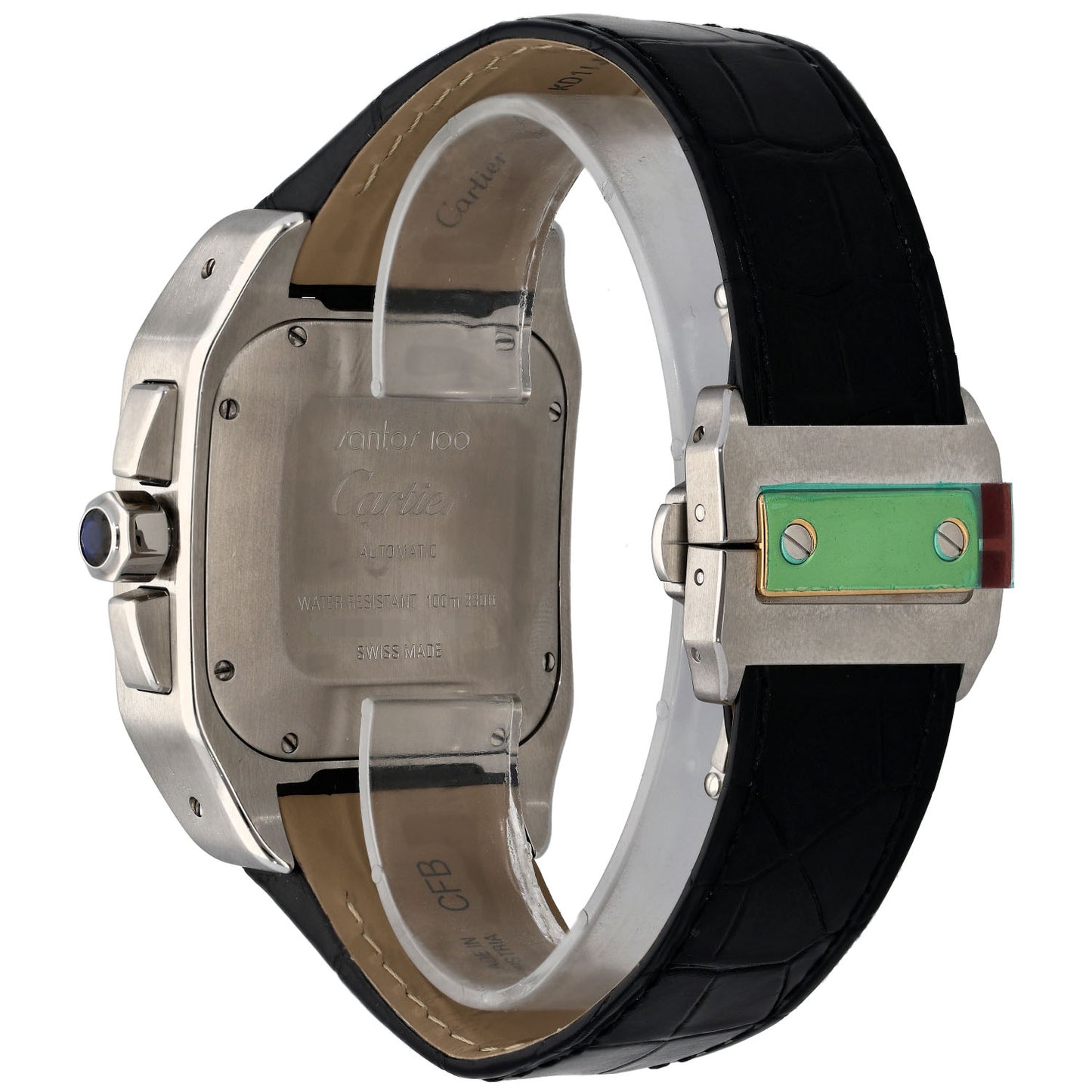 Cartier Santos 100 W20091X7 41mm Stainless Steel Watch