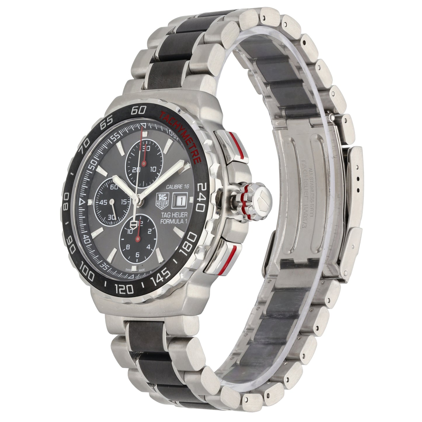 Tag Heuer Formula 1 CAU2011 44mm Stainless Steel Watch