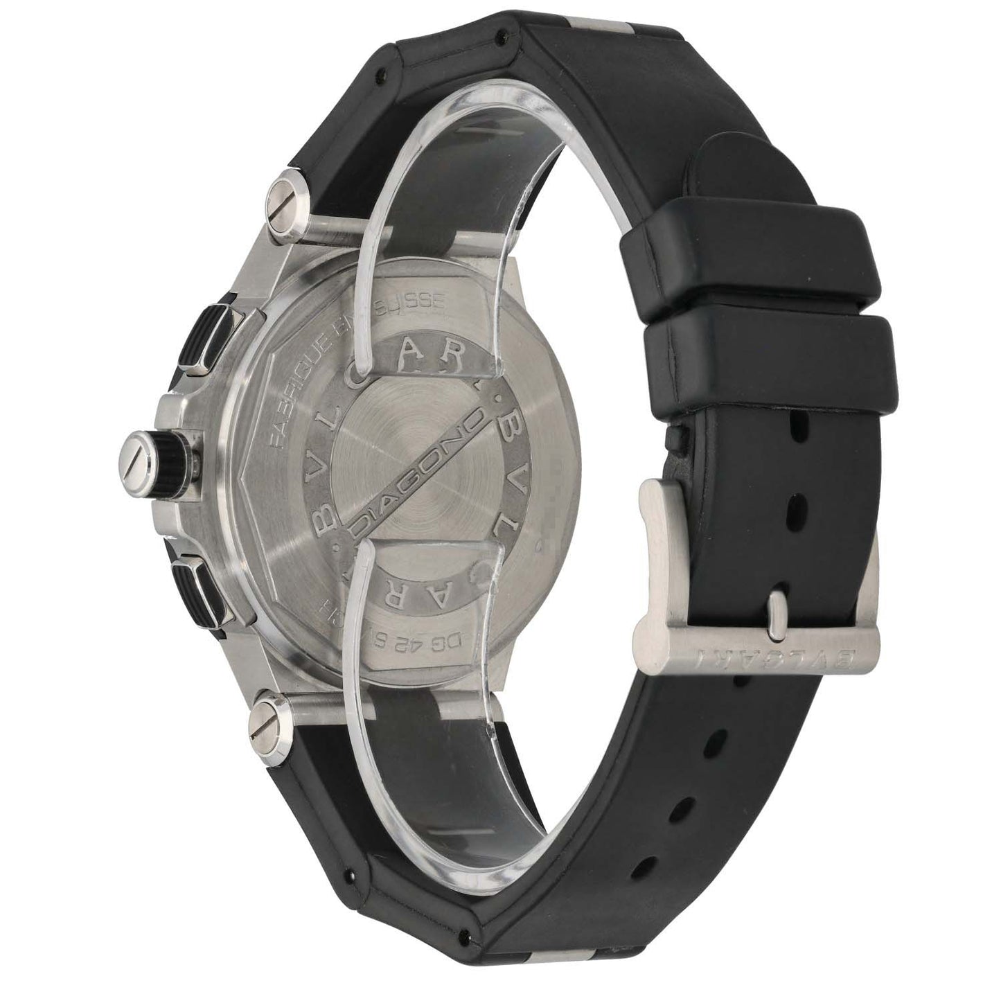 Bvlgari Diagono DG42SVCH 42mm Stainless Steel Watch