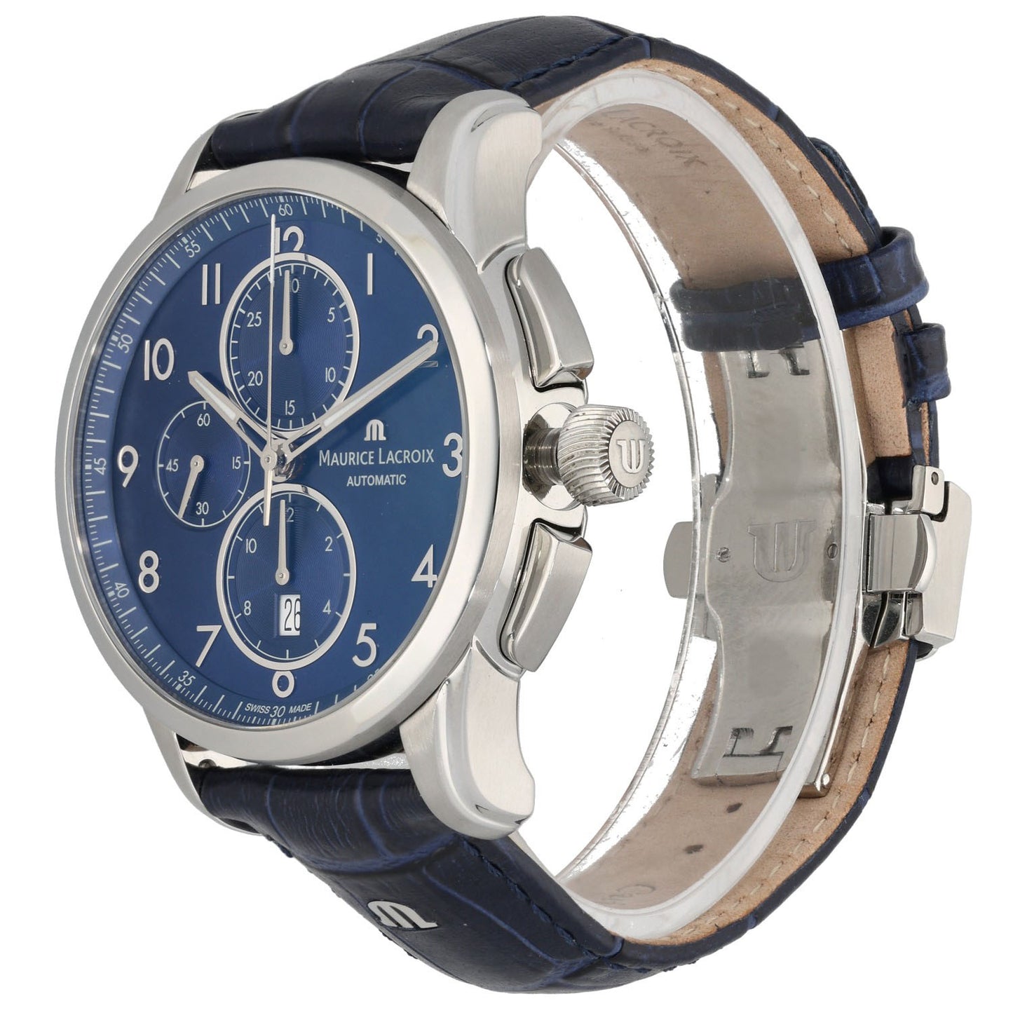 Maurice Lacroix Pontos PT6388 44mm Stainless Steel Watch