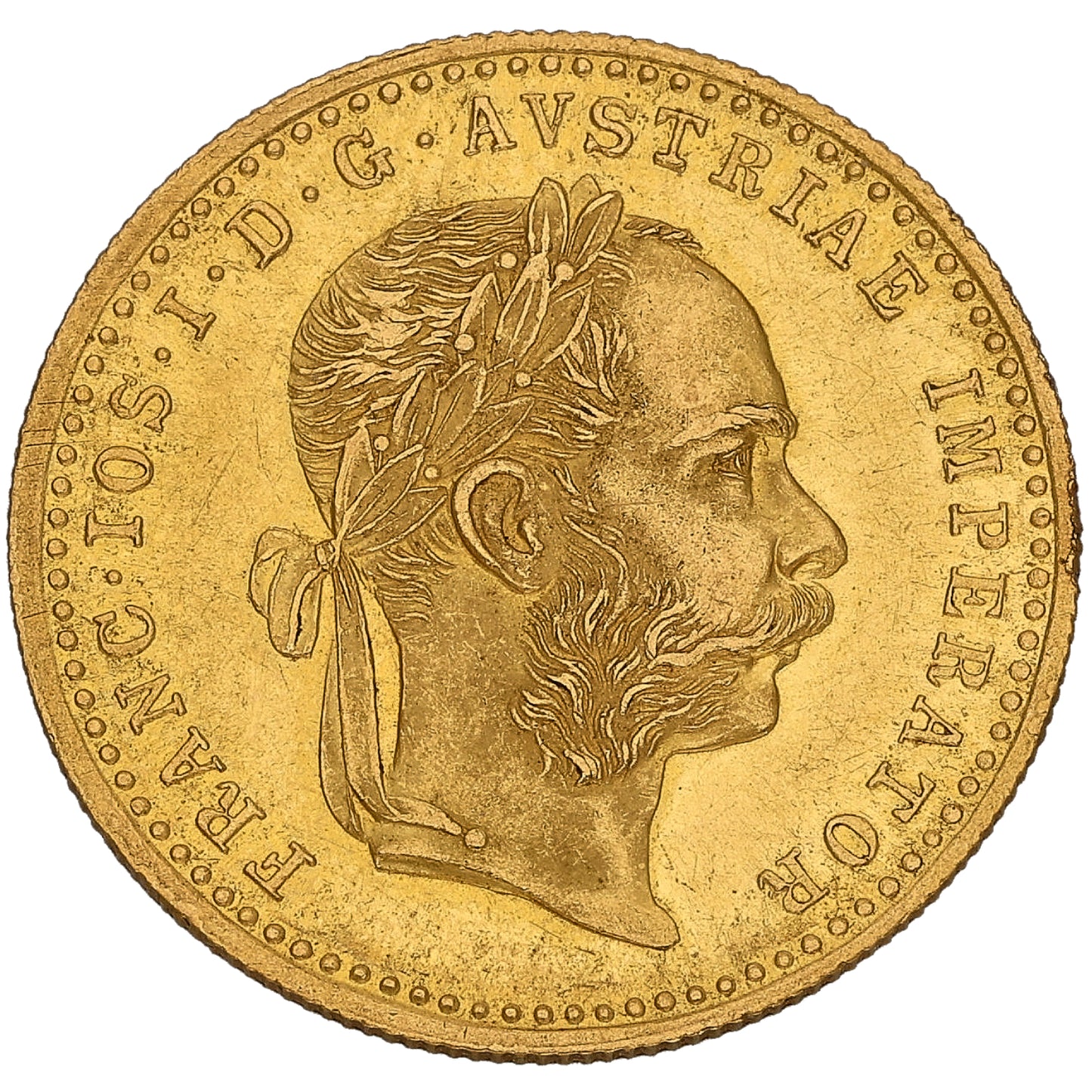 22ct Gold Austrian 1 Ducat Coin 1915