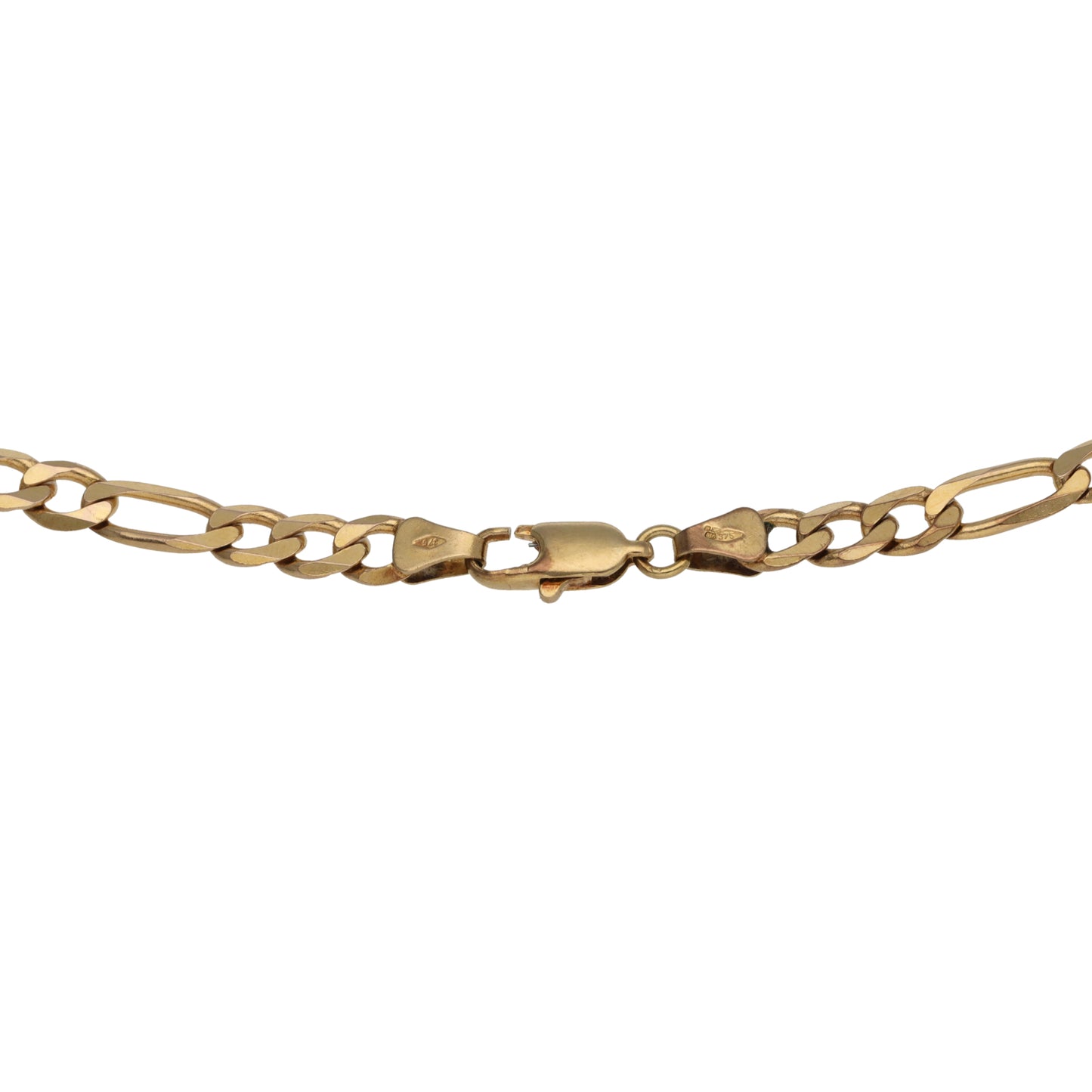 9ct Gold Figaro Chain 20"