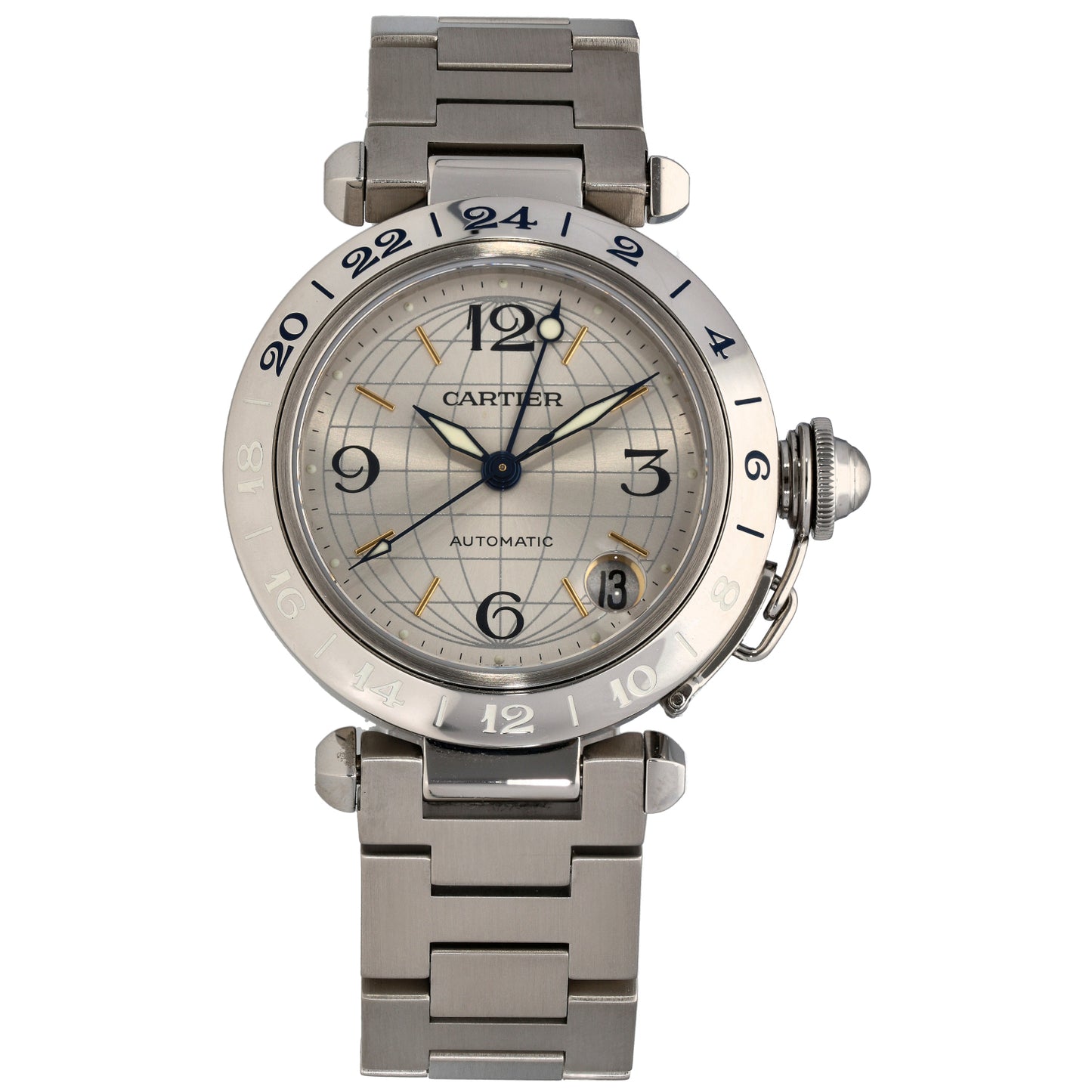 Cartier Pasha 2377 35mm Stainless Steel Watch