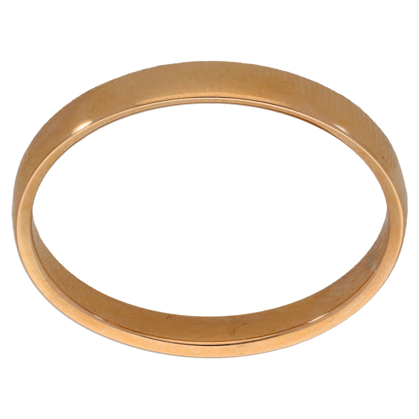 9ct Gold Plain Wedding Ring Size R