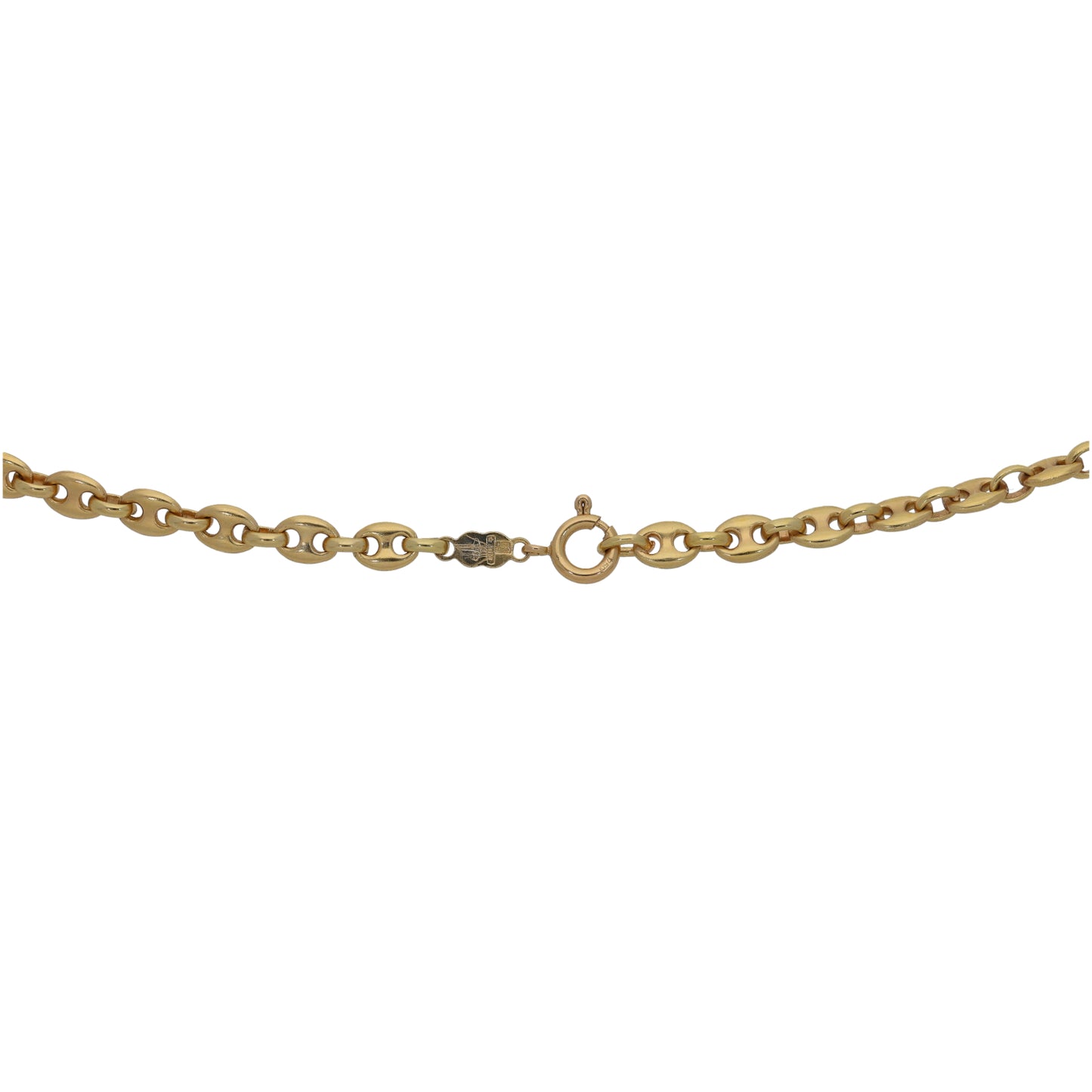 18ct Gold Anchor Chain 22"