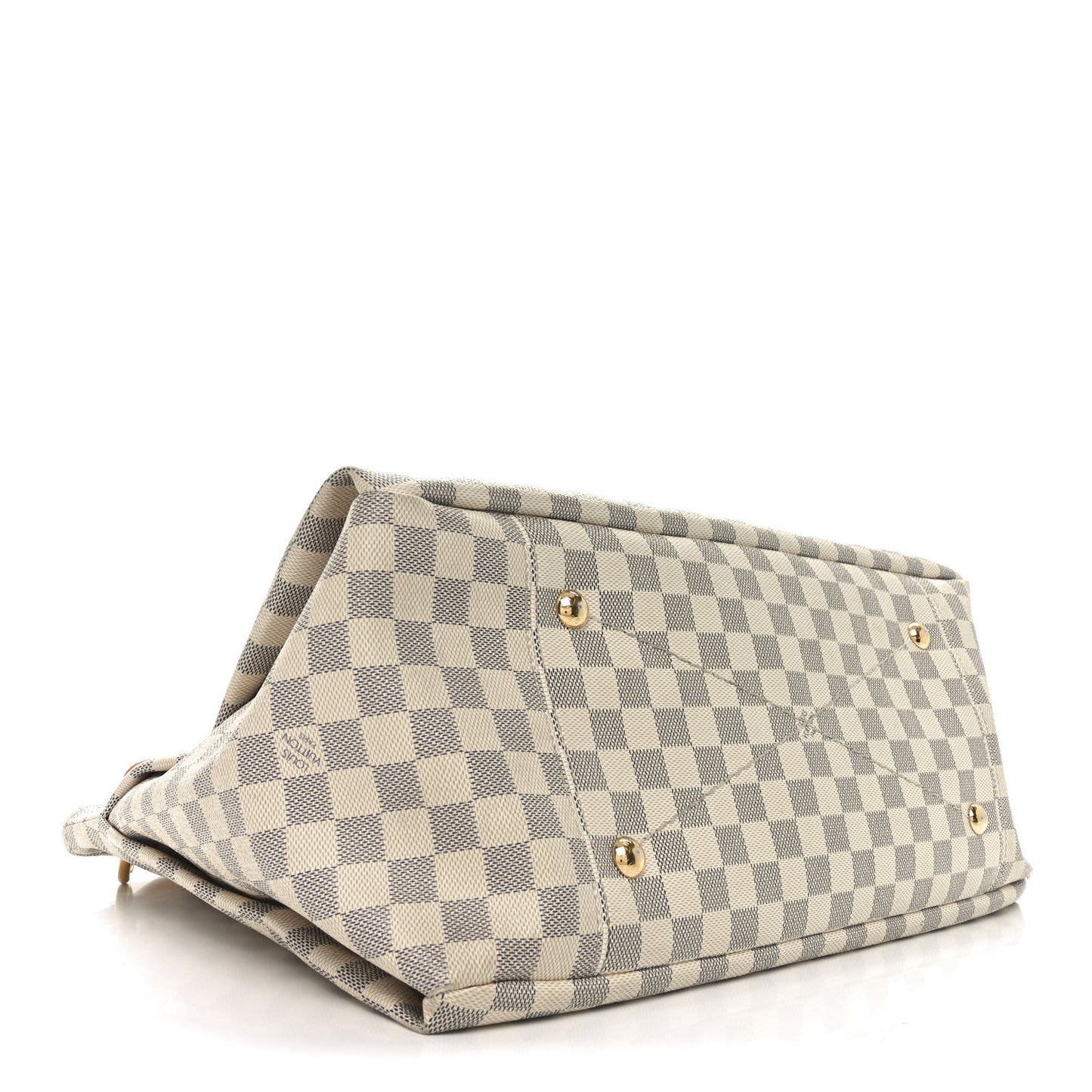 Louis Vuitton Damier Azur Artsy MM Coated Canvas Bag - White & Blue