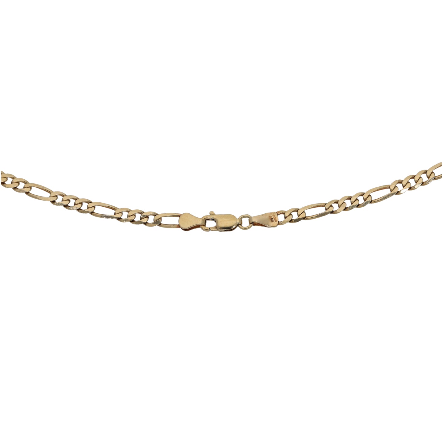 9ct Gold Figaro Chain 18"