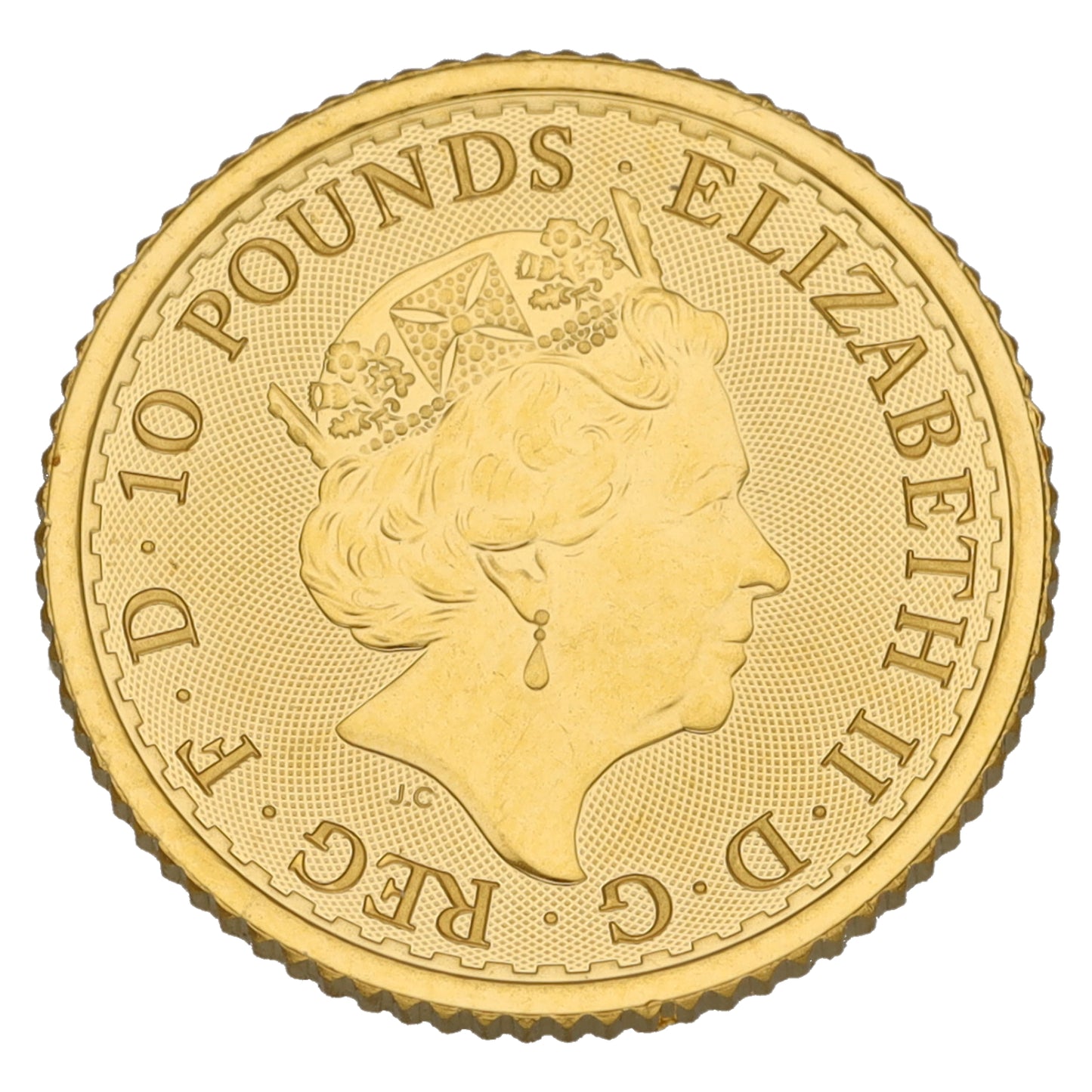 24ct Gold Queen Elizabeth II 1/10 OZ Britannia Coin 2021