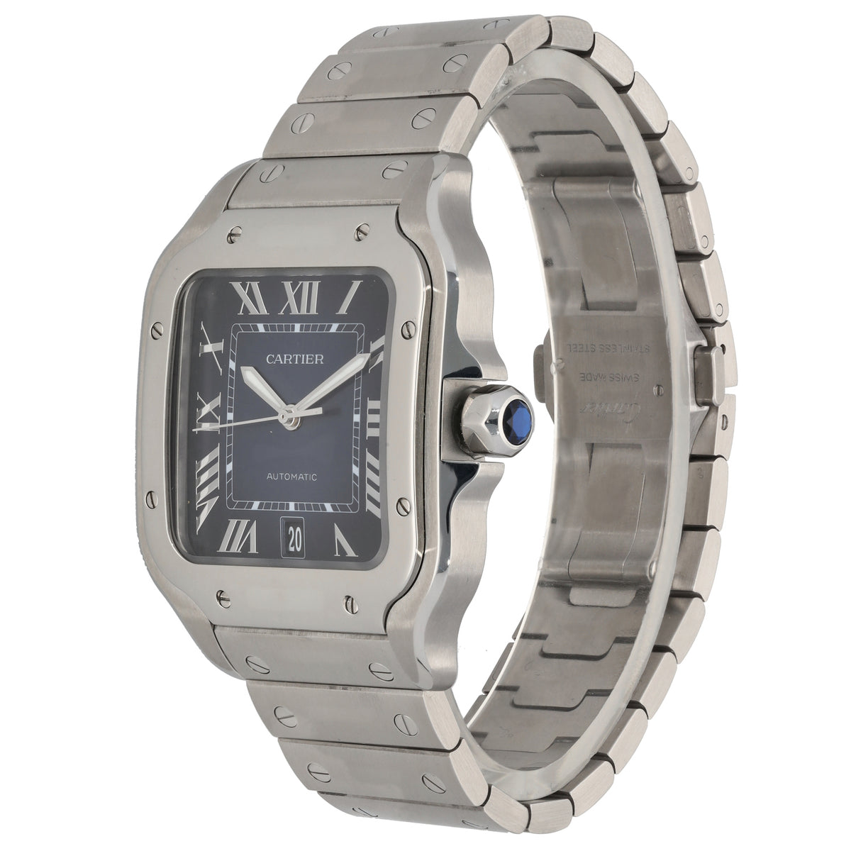 Cartier Santos De Cartier WSSA0030 39.8mm Stainless Steel Watch