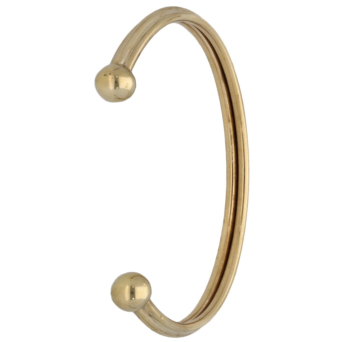 9ct Gold Torque Bangle
