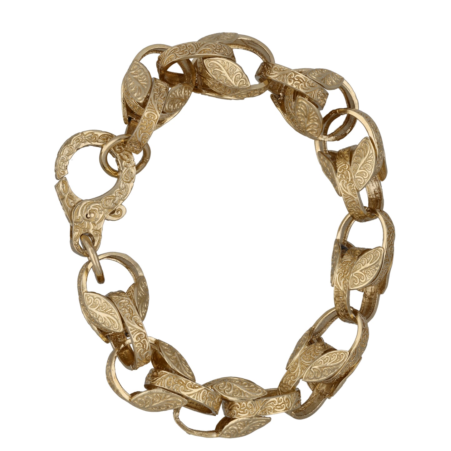 9ct Gold Tulip Bracelet