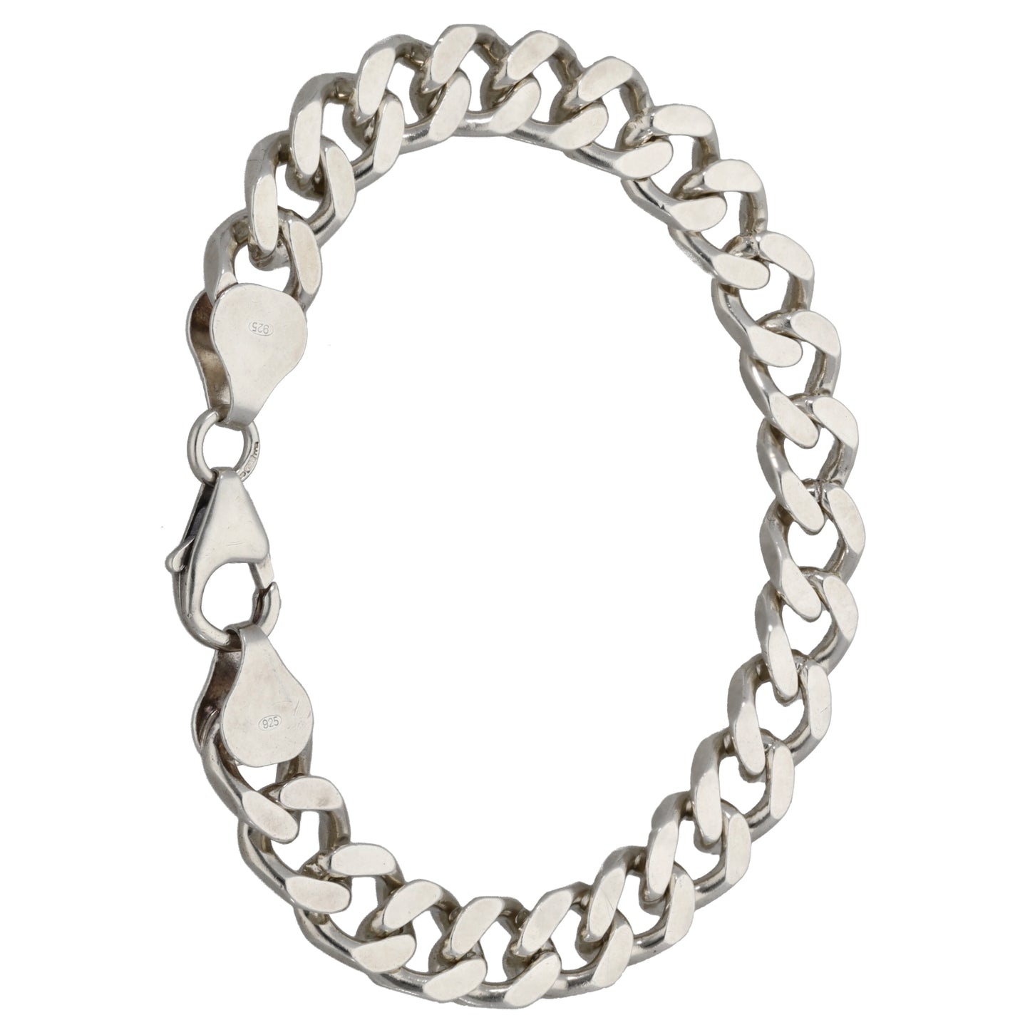 Sterling Silver Curb Bracelet