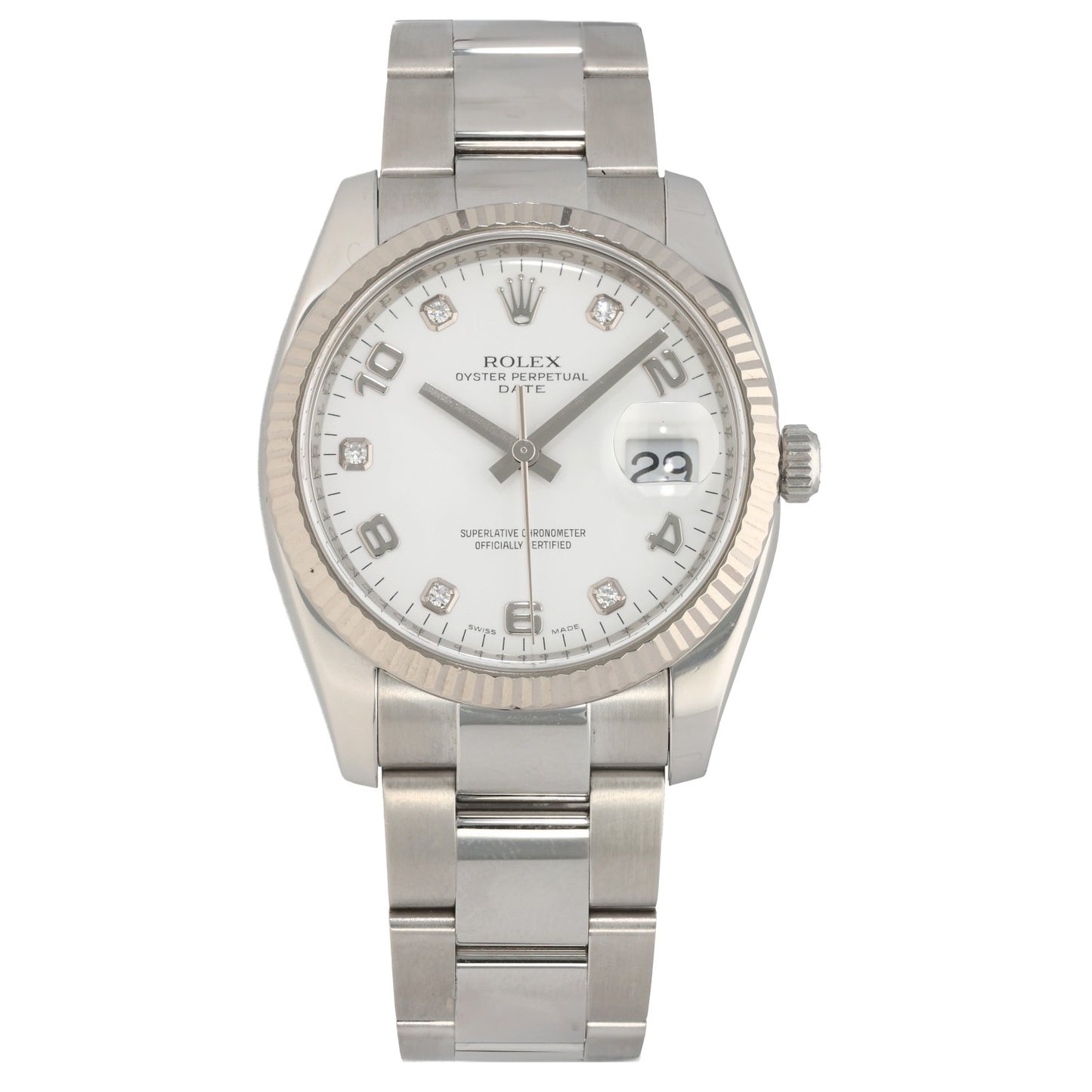 Rolex Oyster Perpetual 115234 34mm Stainless Steel Watch