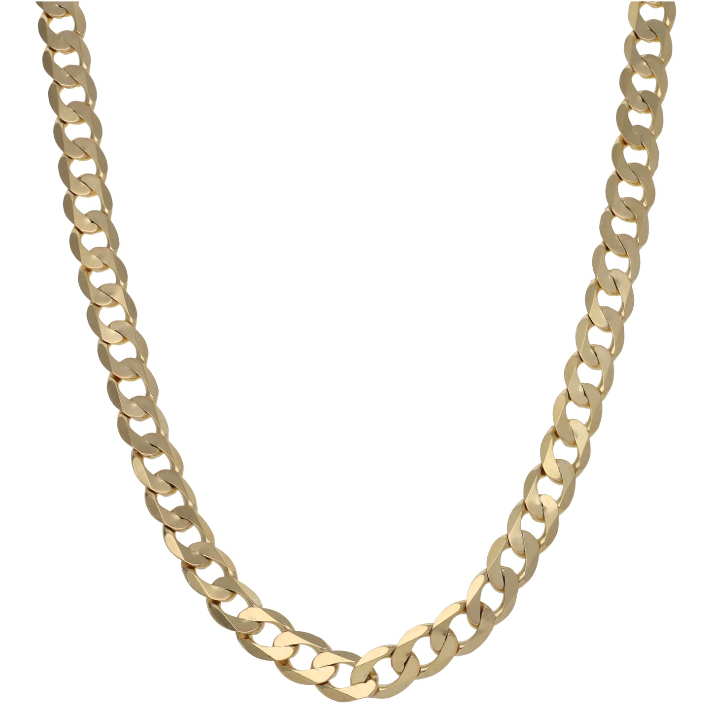 9ct Gold Curb Chain 20"
