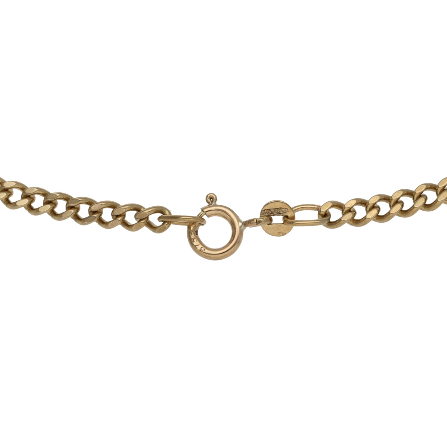 9ct Gold Curb Chain 20"