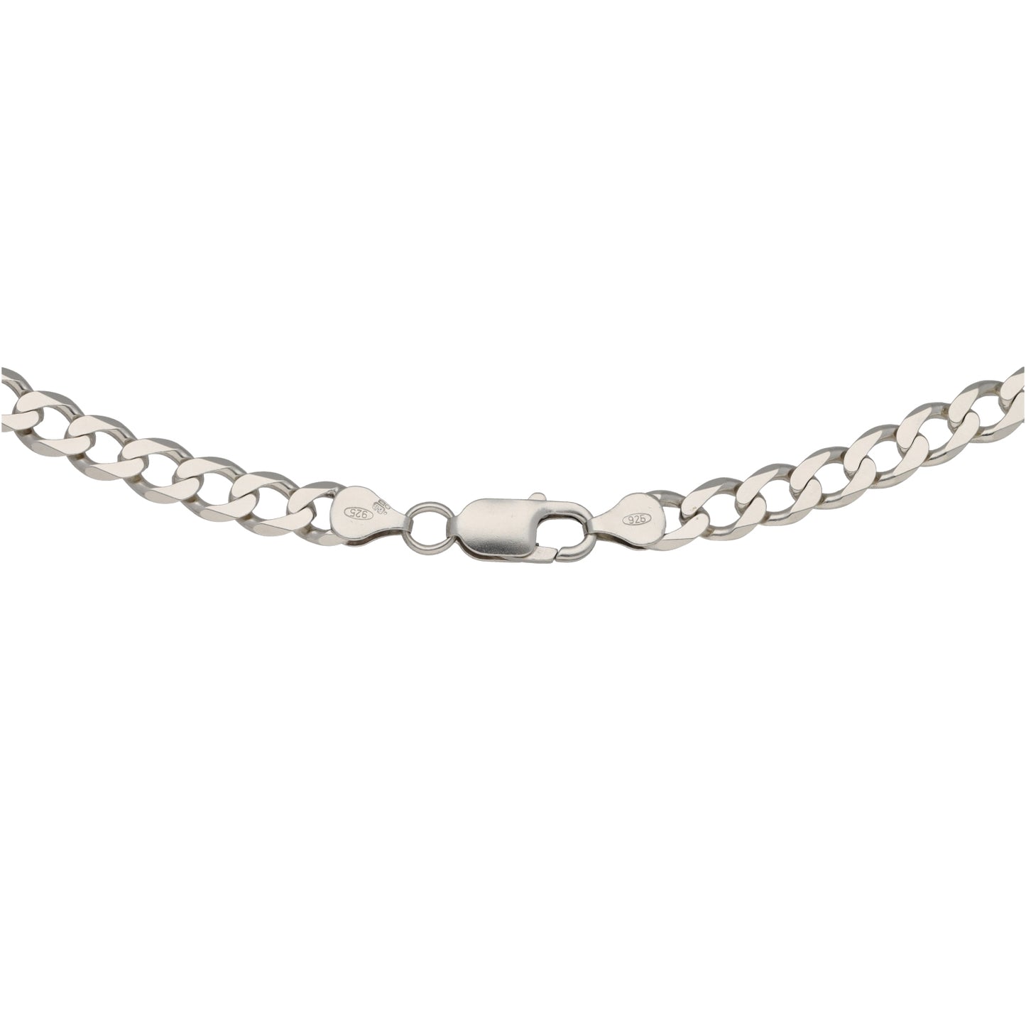 Sterling Silver Curb Chain 21"