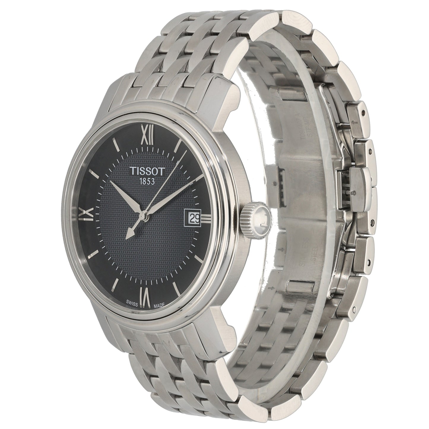 Tissot Bridgeport T097410 A 40mm Stainless Steel Watch