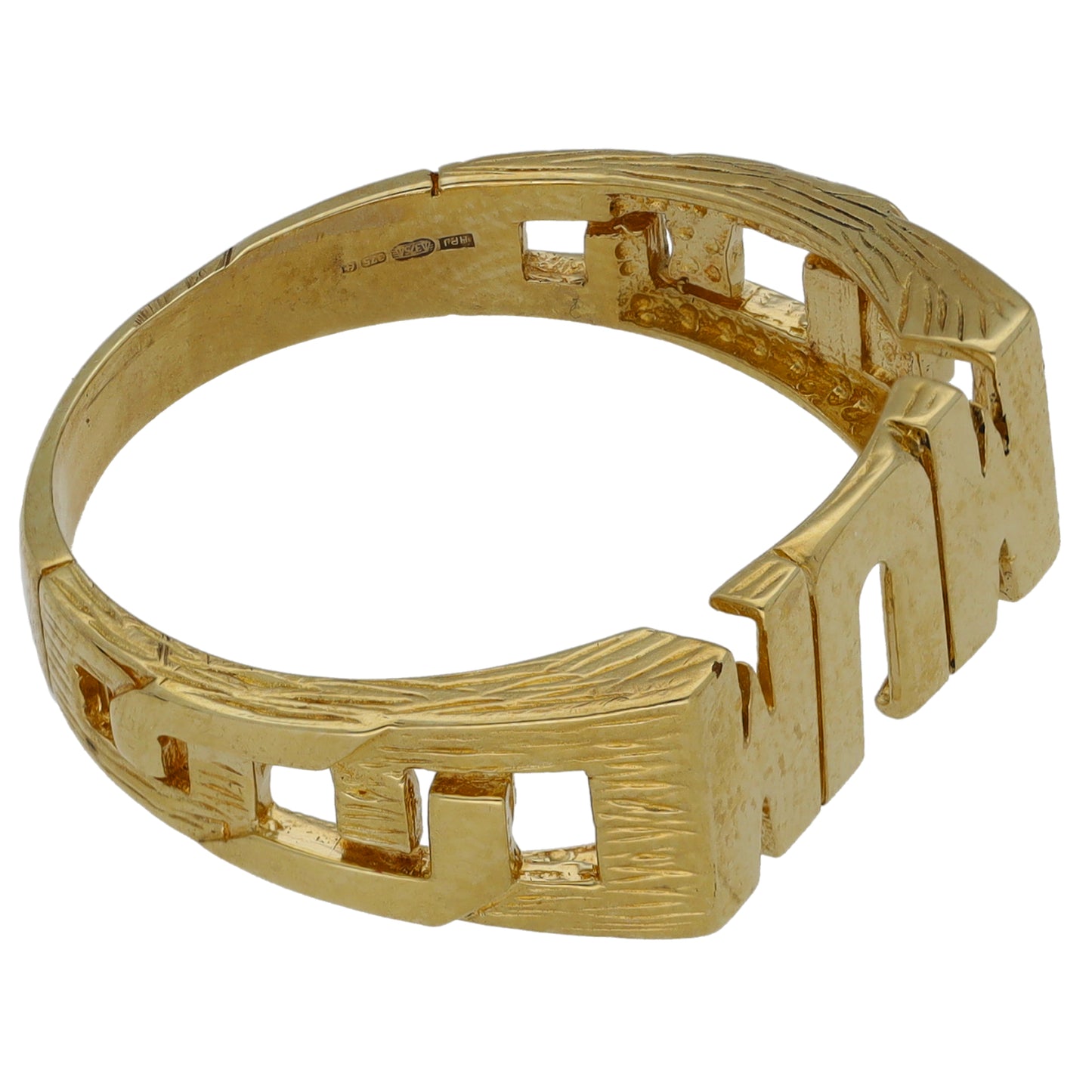 9ct Gold Mum Ring Size U