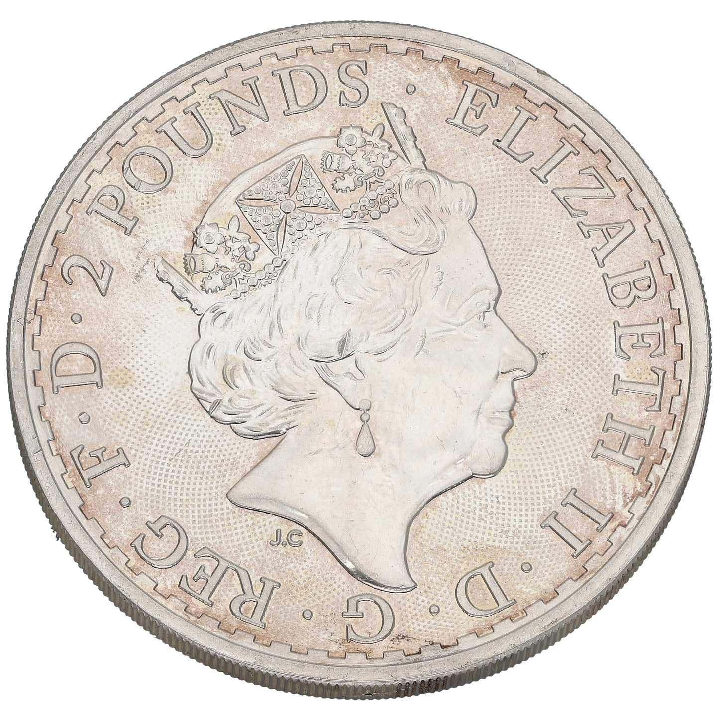 Fine Silver Queen Elizabeth II 1 OZ Britannia Coin 2022