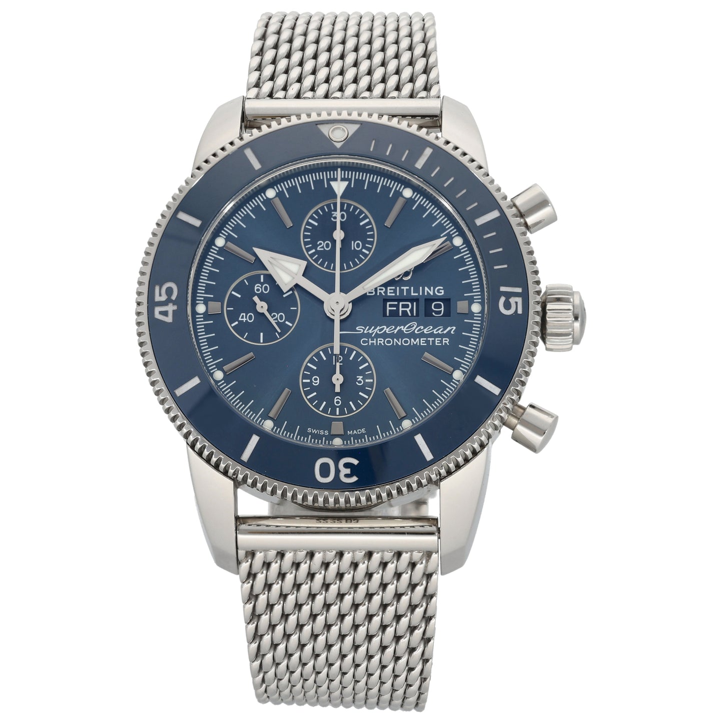 Breitling Superocean Heritage II Chrono A13313 44mm Stainless Steel Watch